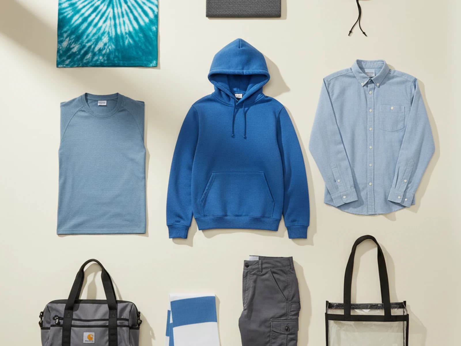 Apparel & Headwear — T-shirts, polos, fleece, caps, outerwear, workwear — blank bulk or fully decorated.