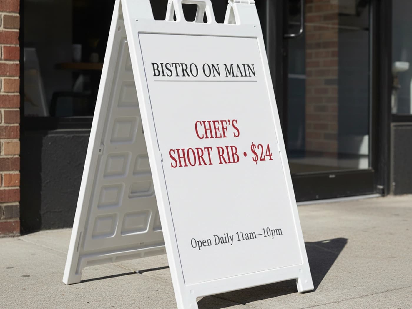 A-Frame Sidewalk Signs