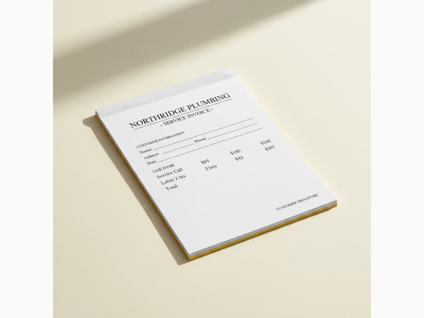 2-Part Carbonless Forms