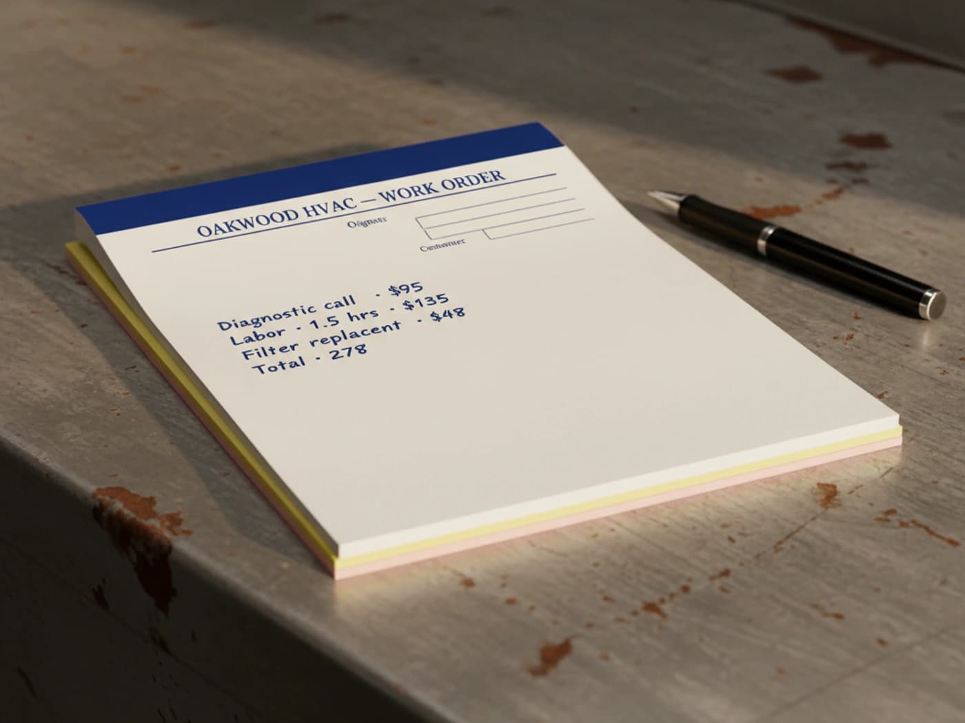 3-Part Carbonless Forms
