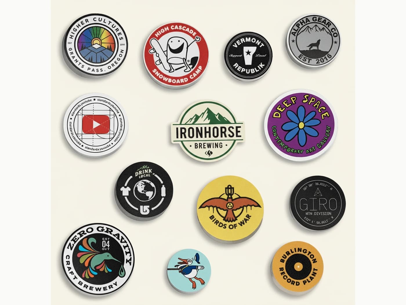 Circle Stickers