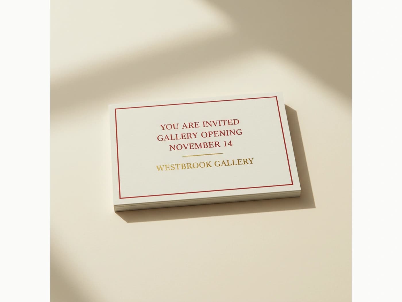 Foil Postcards