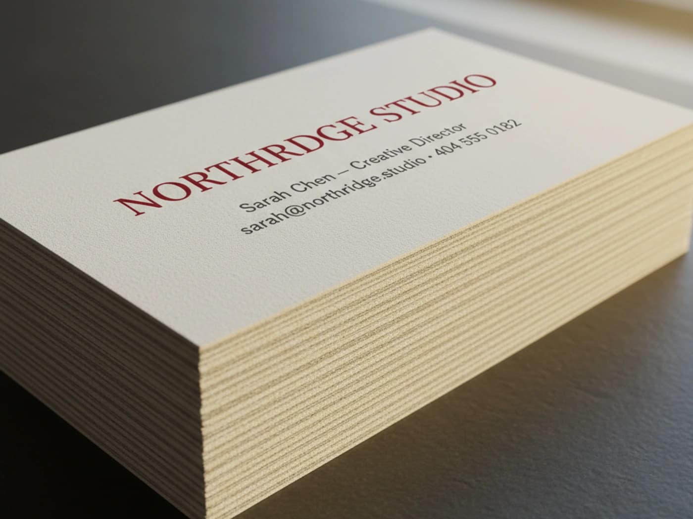 Heavy Business Cards
