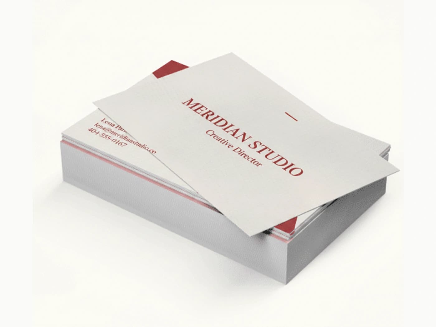 Linen Business Cards