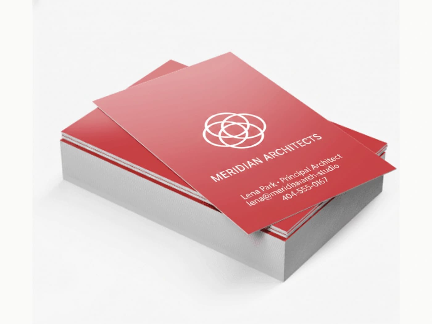 Silk Laminated Business Cards