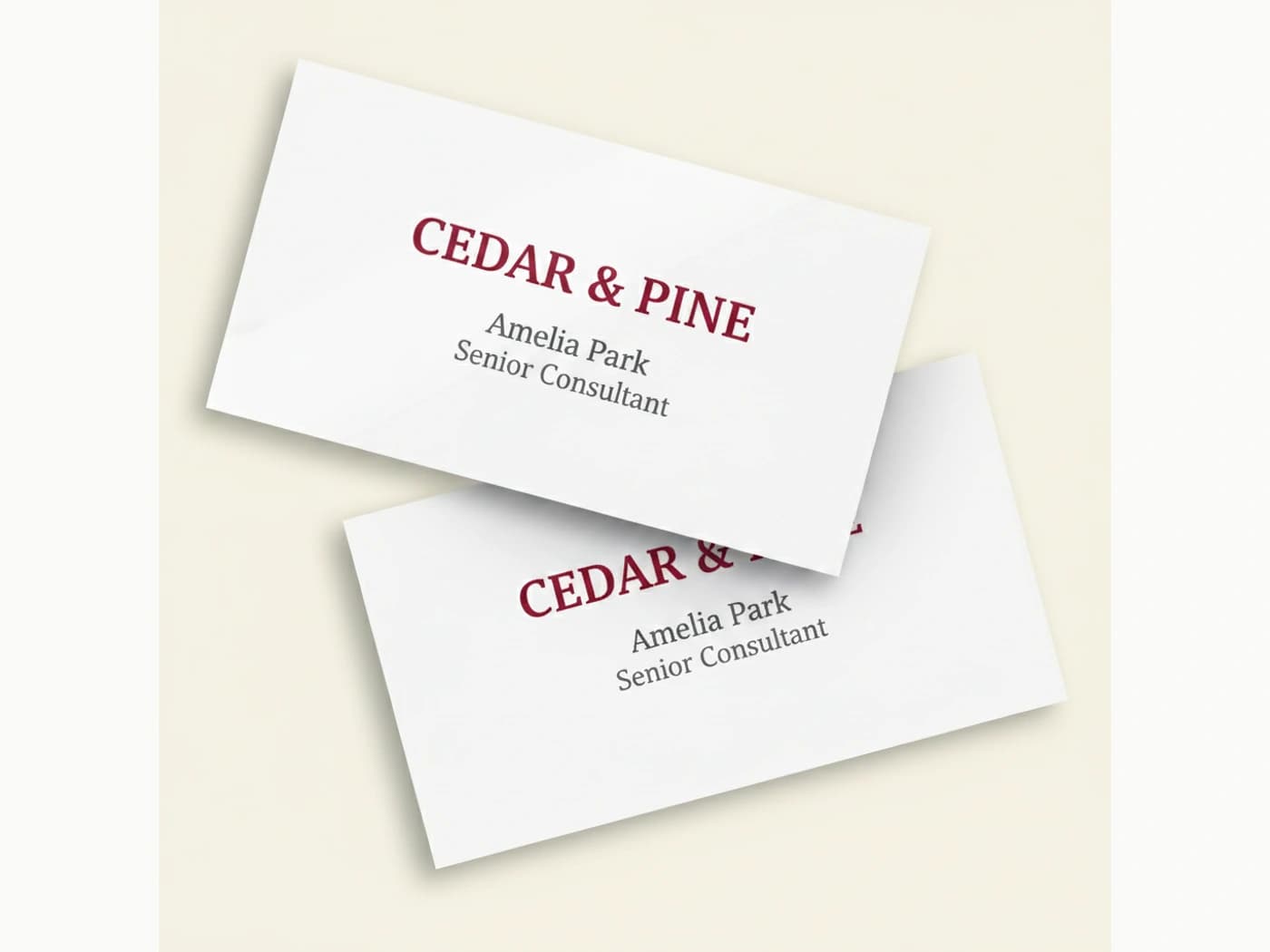 Standard Gloss Business Cards
