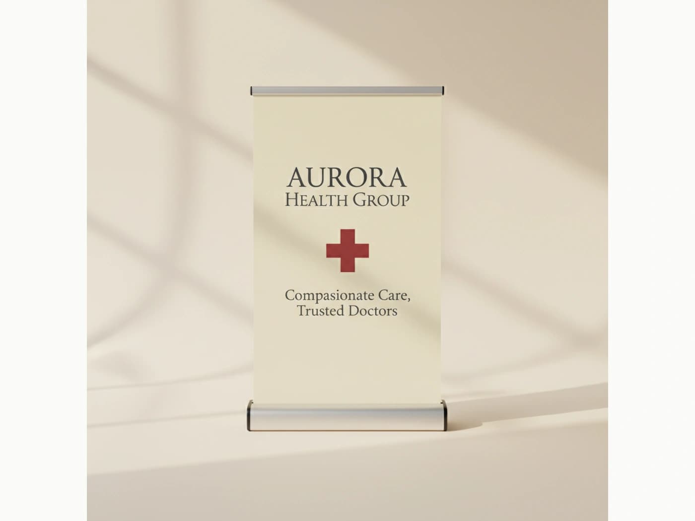 Tabletop Banner Stand