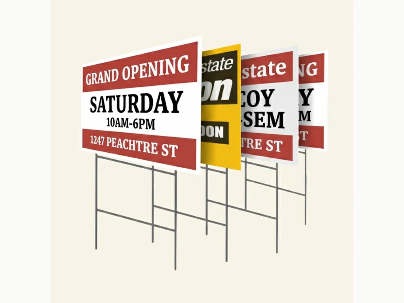 Custom Yard Signs