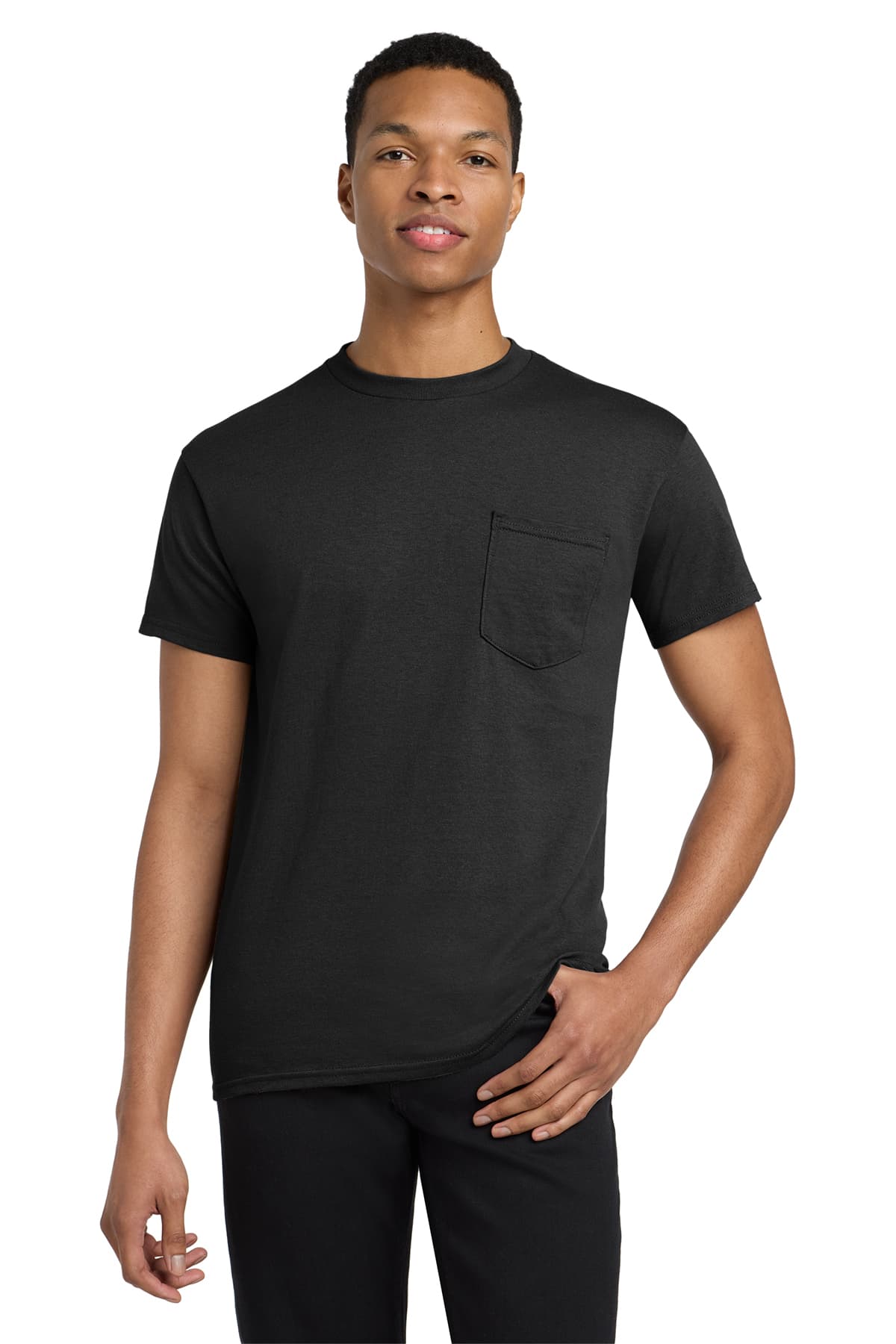 Gildan Heavy Cotton 100% Cotton Pocket T-Shirt