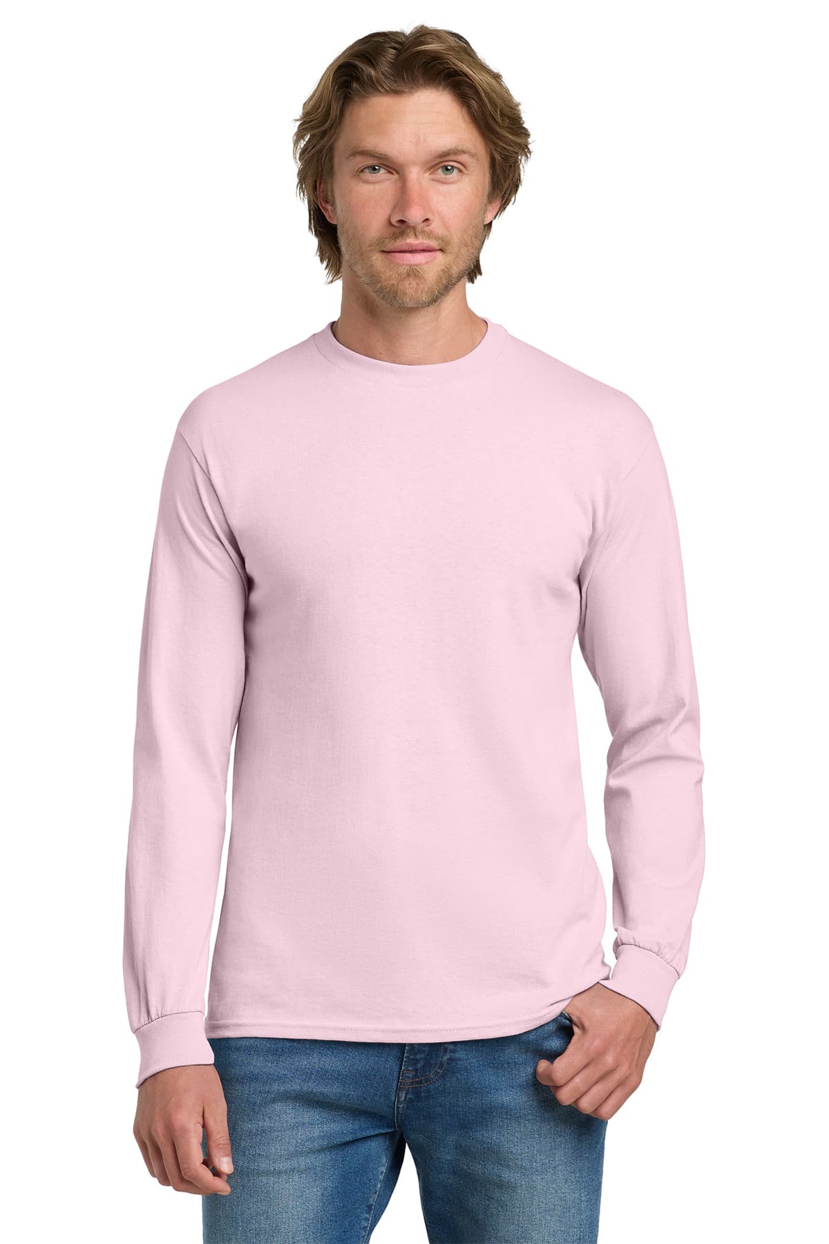 Gildan Heavy Cotton 100% Cotton Long Sleeve T-Shirt