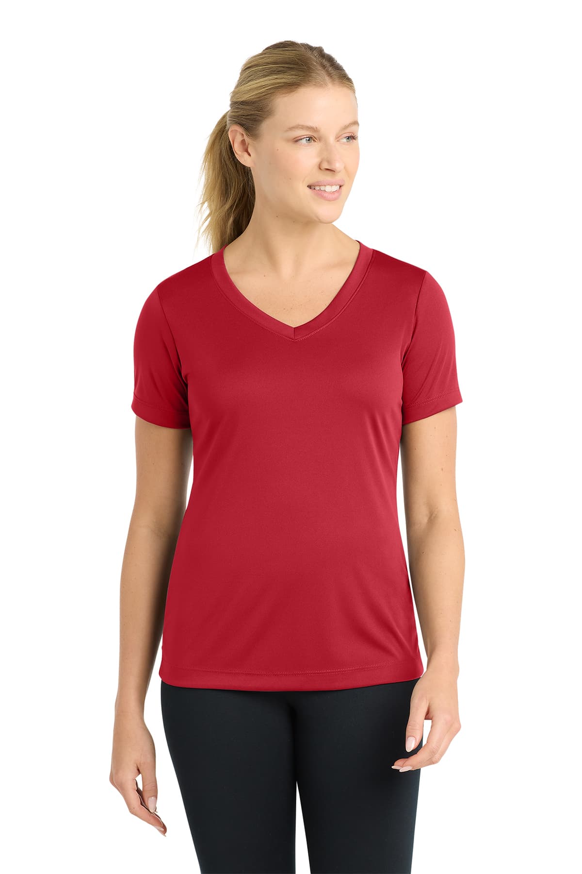 Sport-Tek Women's PosiCharge Competitor V-Neck Tee