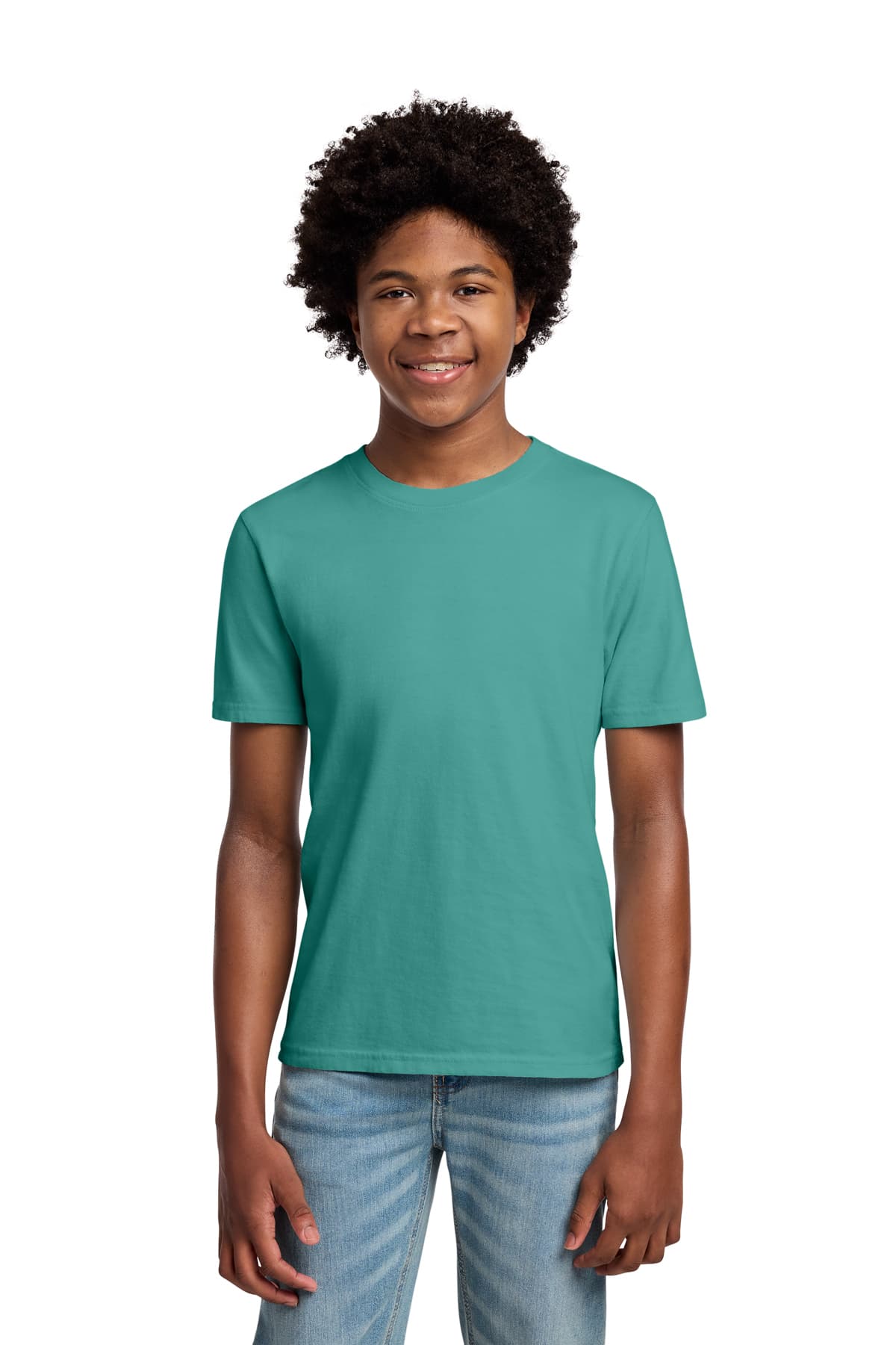 Port & Co Youth Beach Wash Garment-Dye Tee