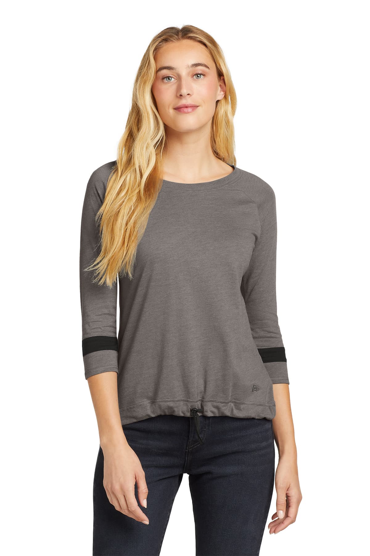 New Era Women's Tri-Blend 3/4-Sleeve Tee