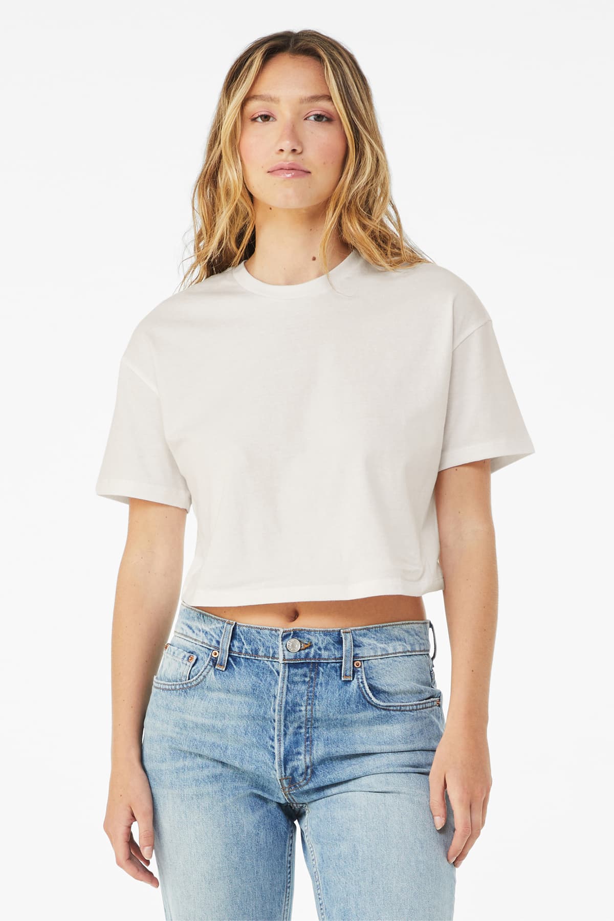 BELLA+CANVAS Women’s Jersey Crop Tee
