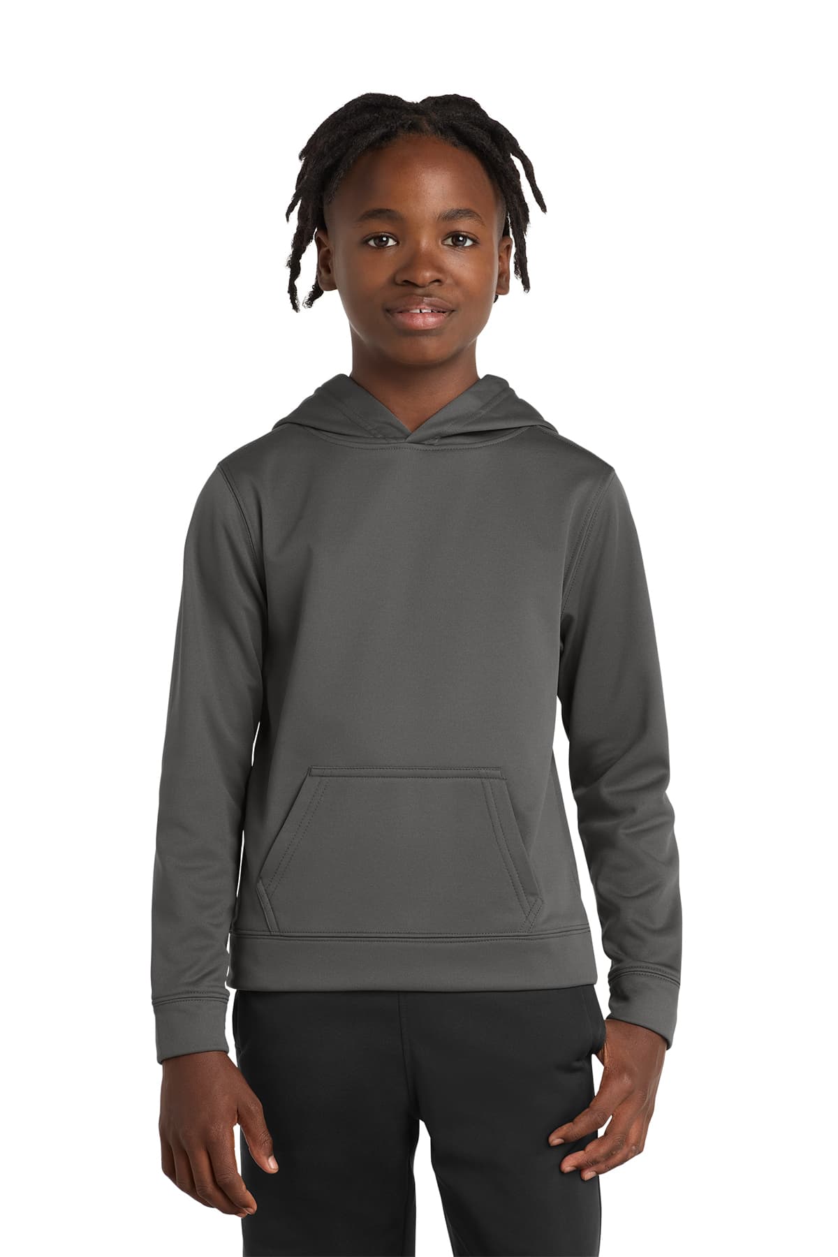 Port & Co Youth Performance Fleece Pullover Hooded Sweatshirt