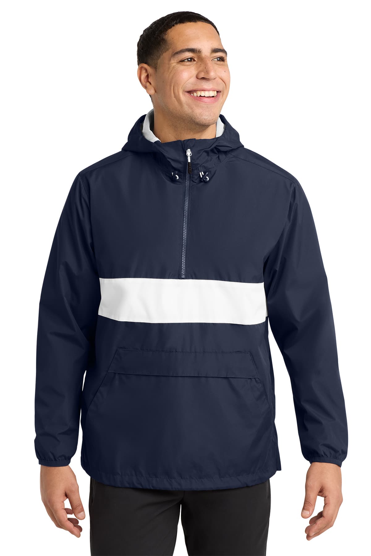 Sport-Tek Zipped Pocket Anorak
