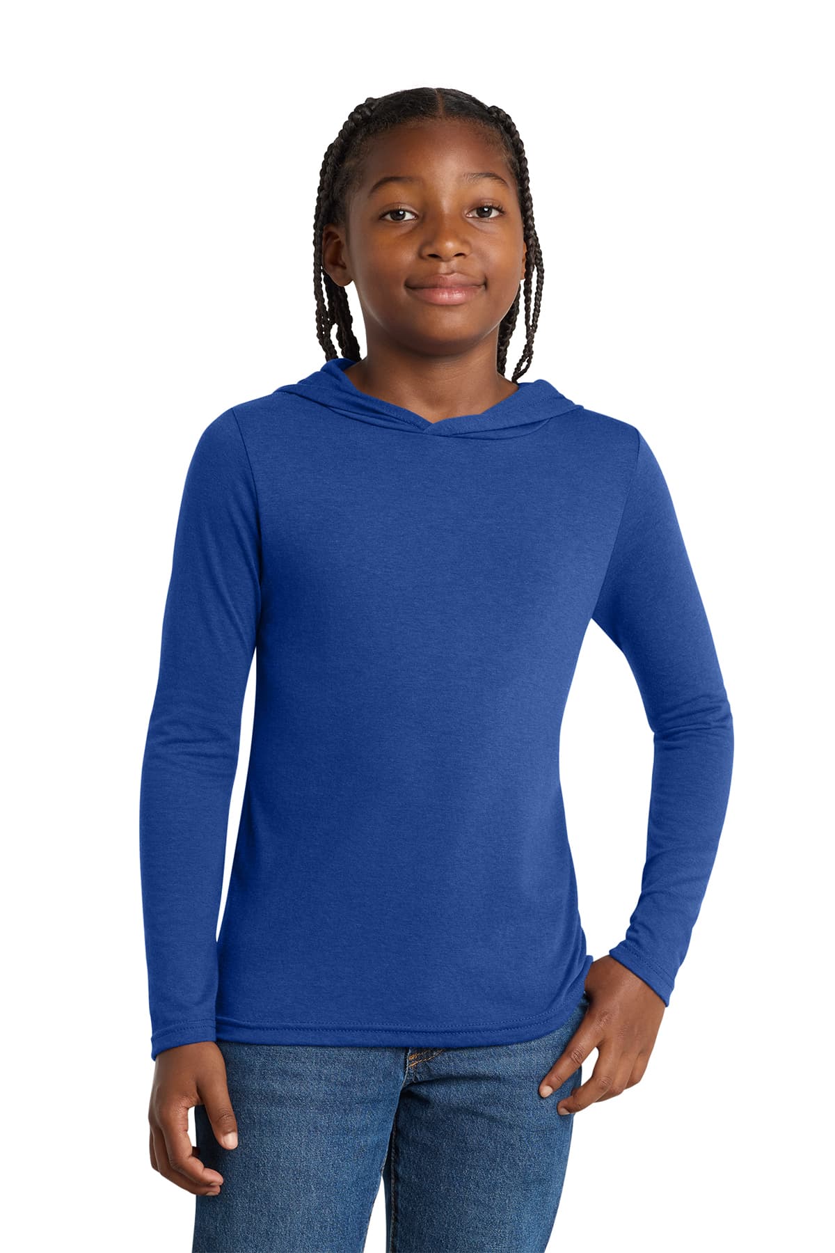 District Youth Perfect Tri Long Sleeve Hoodie