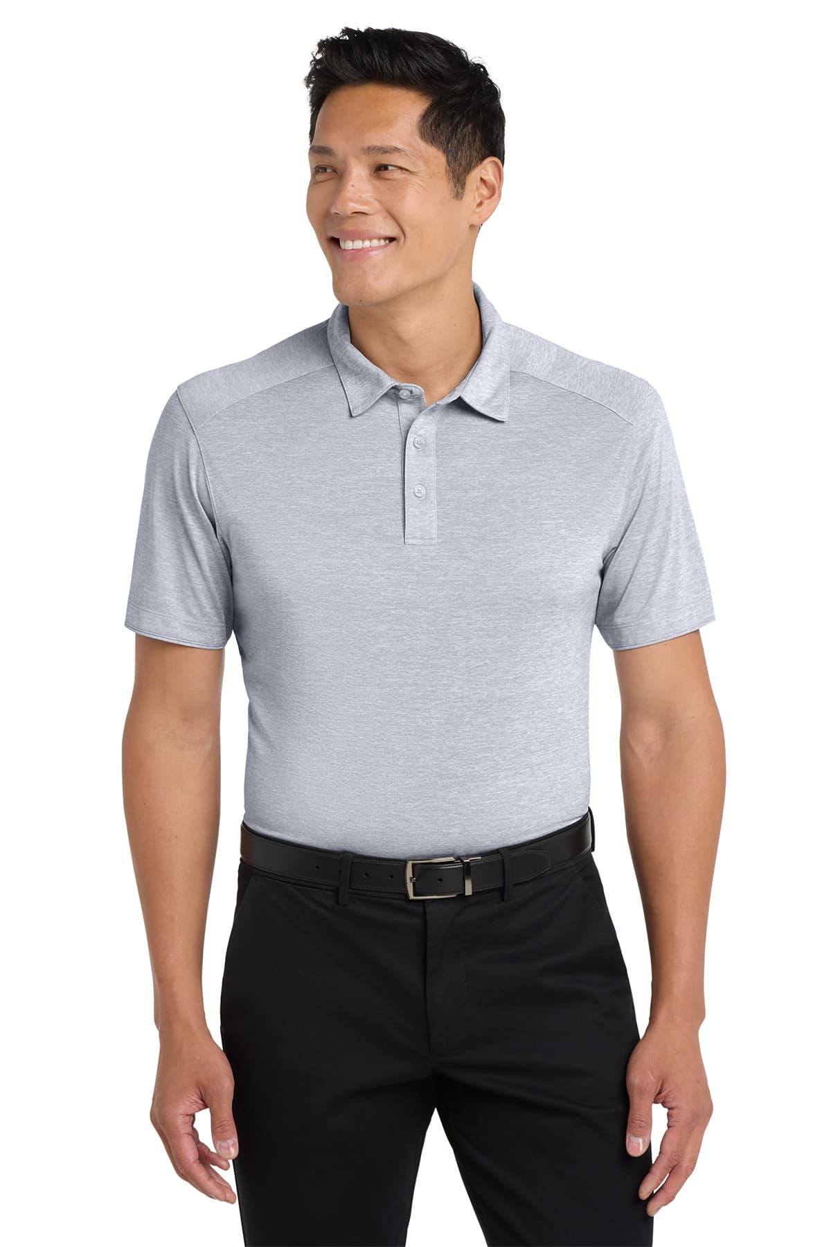 Port Authority Digi Heather Performance Polo