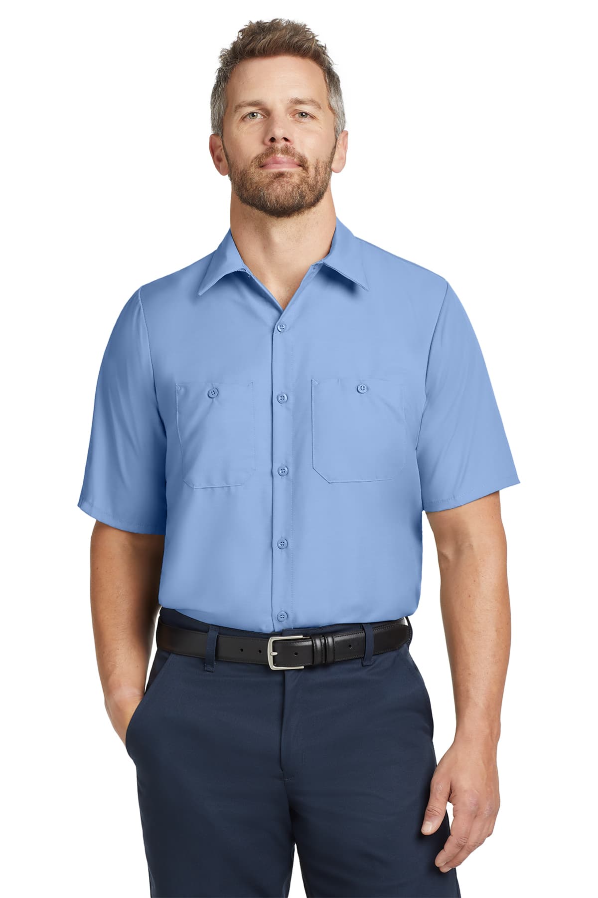 Red Kap Short Sleeve Industrial Work Shirt