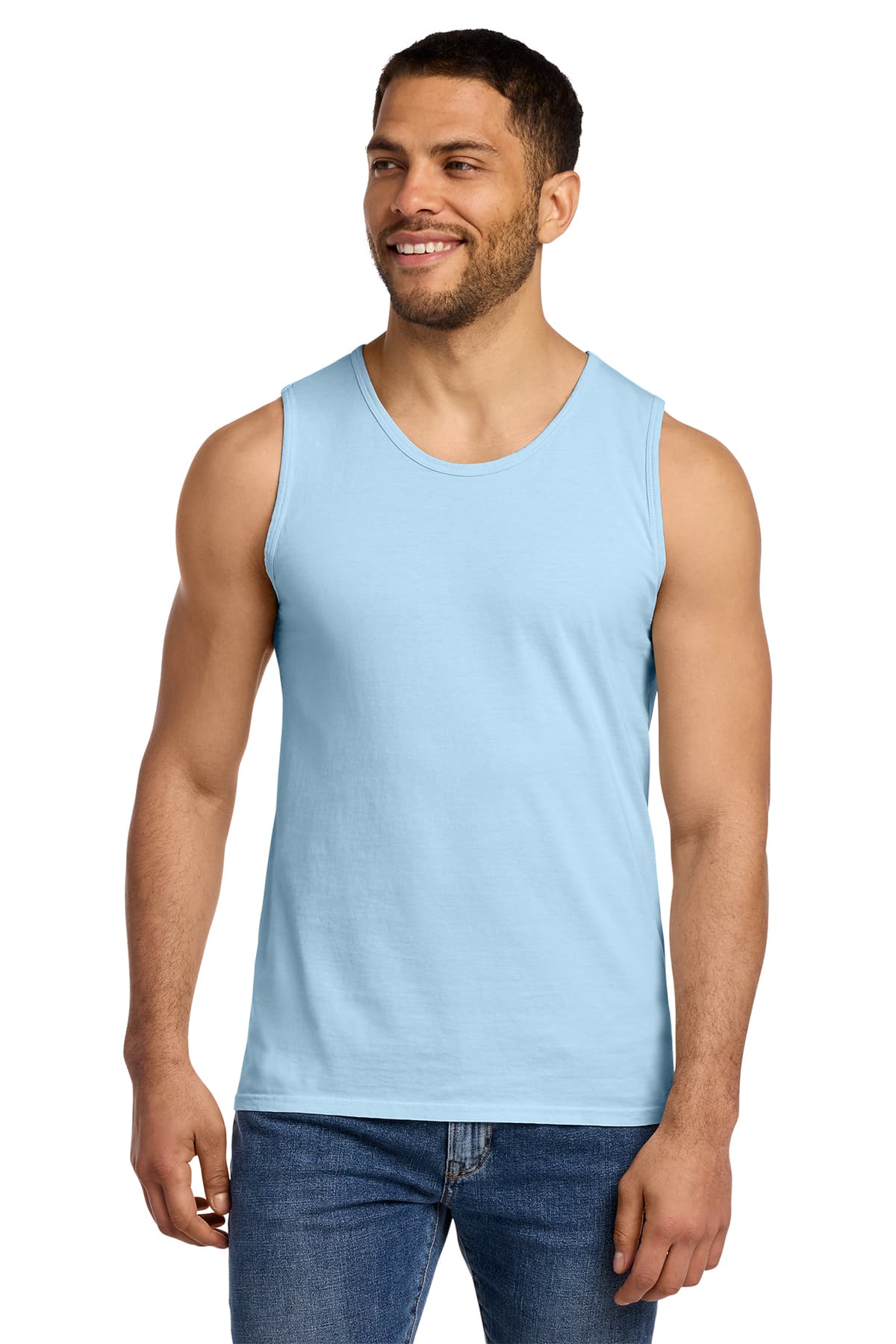 Port & Co Beach Wash Garment-Dyed Tank Top
