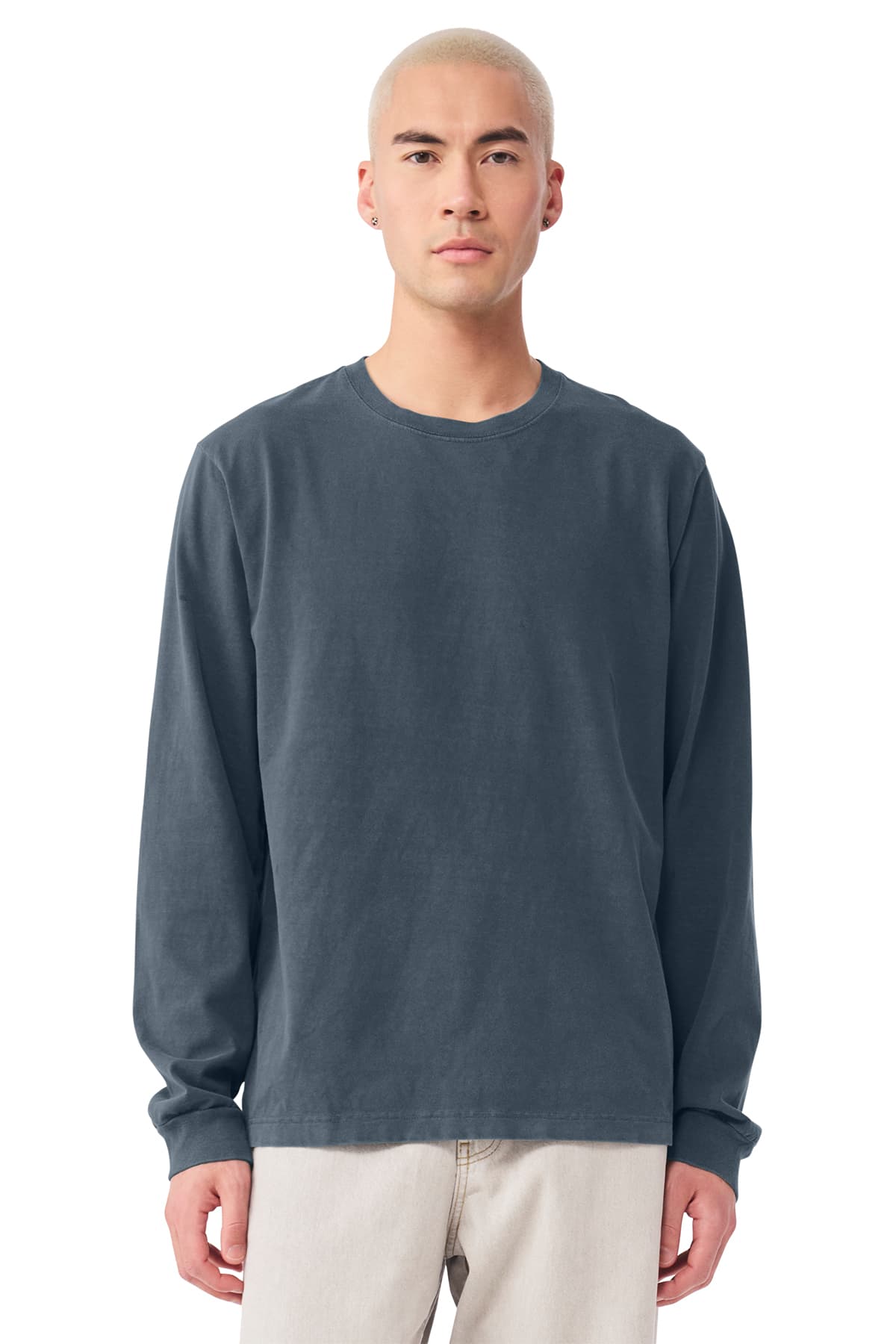 BELLA+CANVAS Unisex Heavyweight Garment-Dyed Long Sleeve Tee
