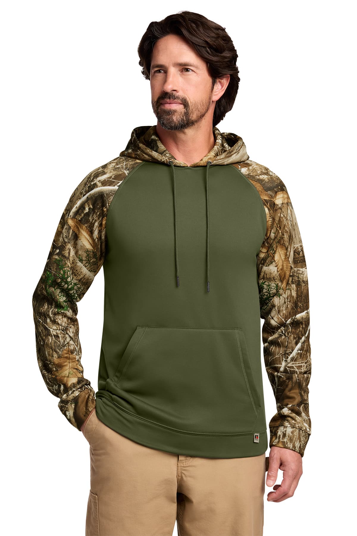 Russell Outdoors Realtree Performance Colorblock Pullover Hoodie