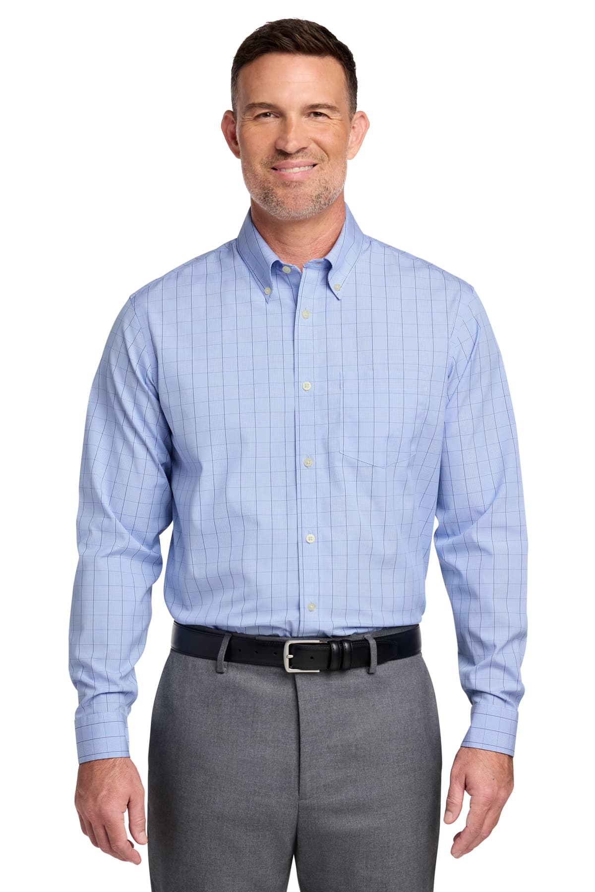 Brooks Brothers Wrinkle-Free Stretch Patterned Shirt