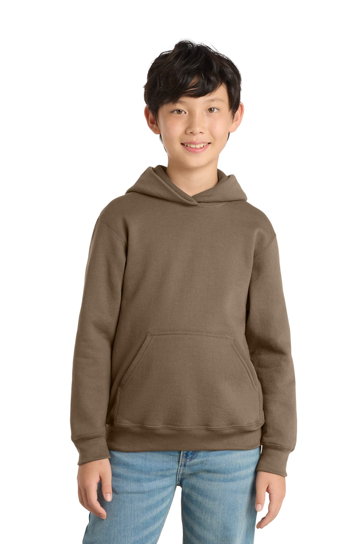 Port & Co Youth Core Fleece Pullover Hooded Sweatshirt