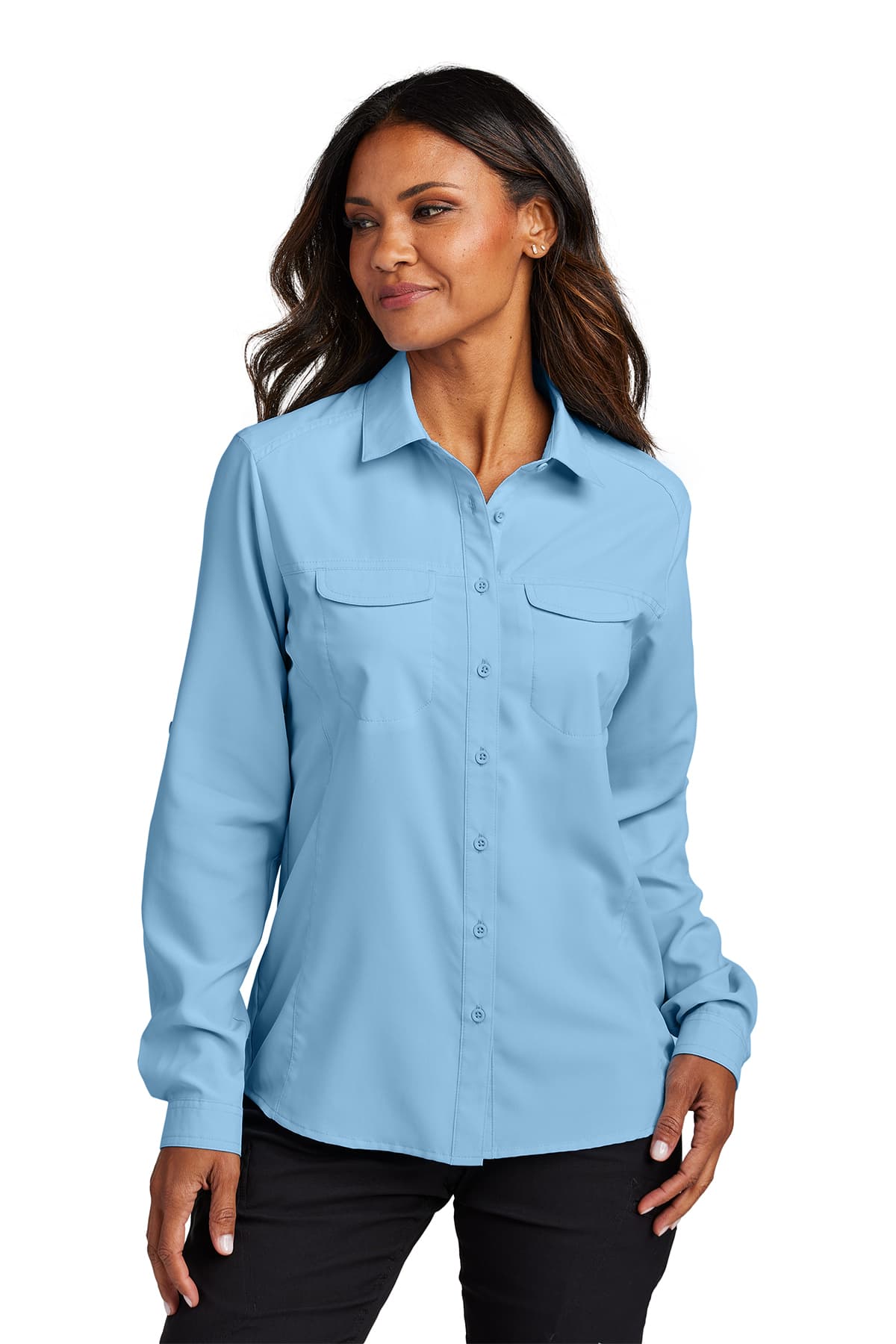 Port Authority Women's Long Sleeve UV Daybreak Shirt