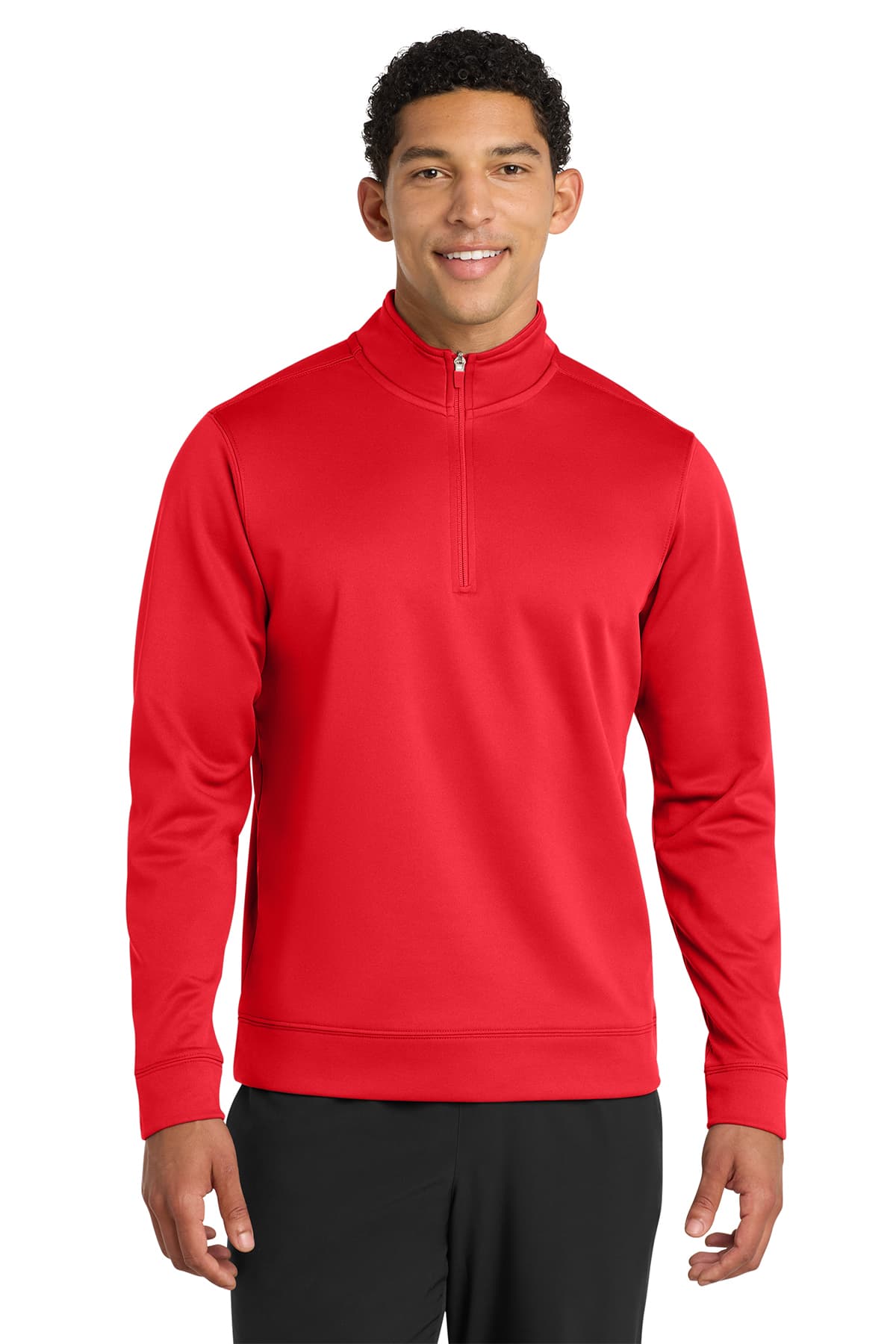 Port & Co Performance Fleece 1/4-Zip Pullover Sweatshirt