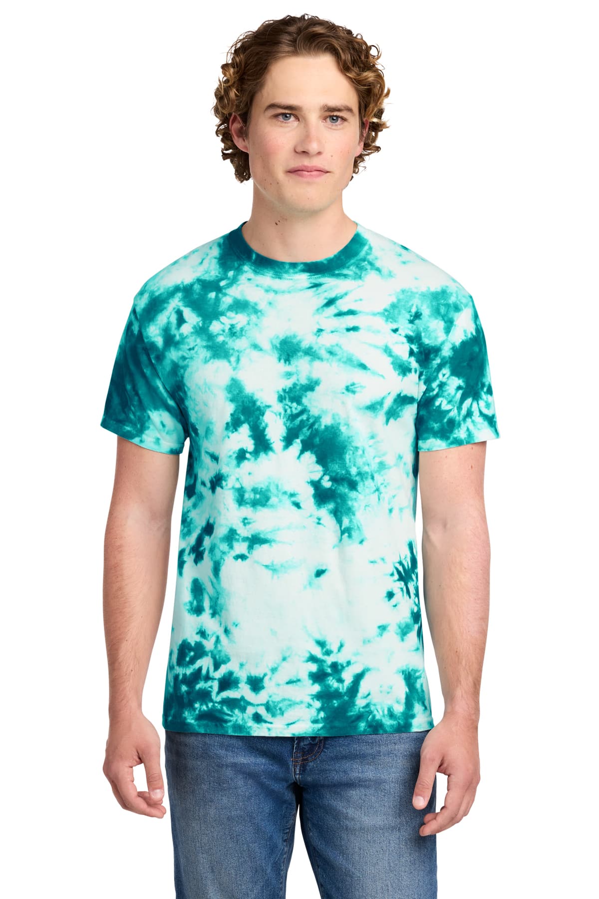 Port & Co Crystal Tie-Dye Tee