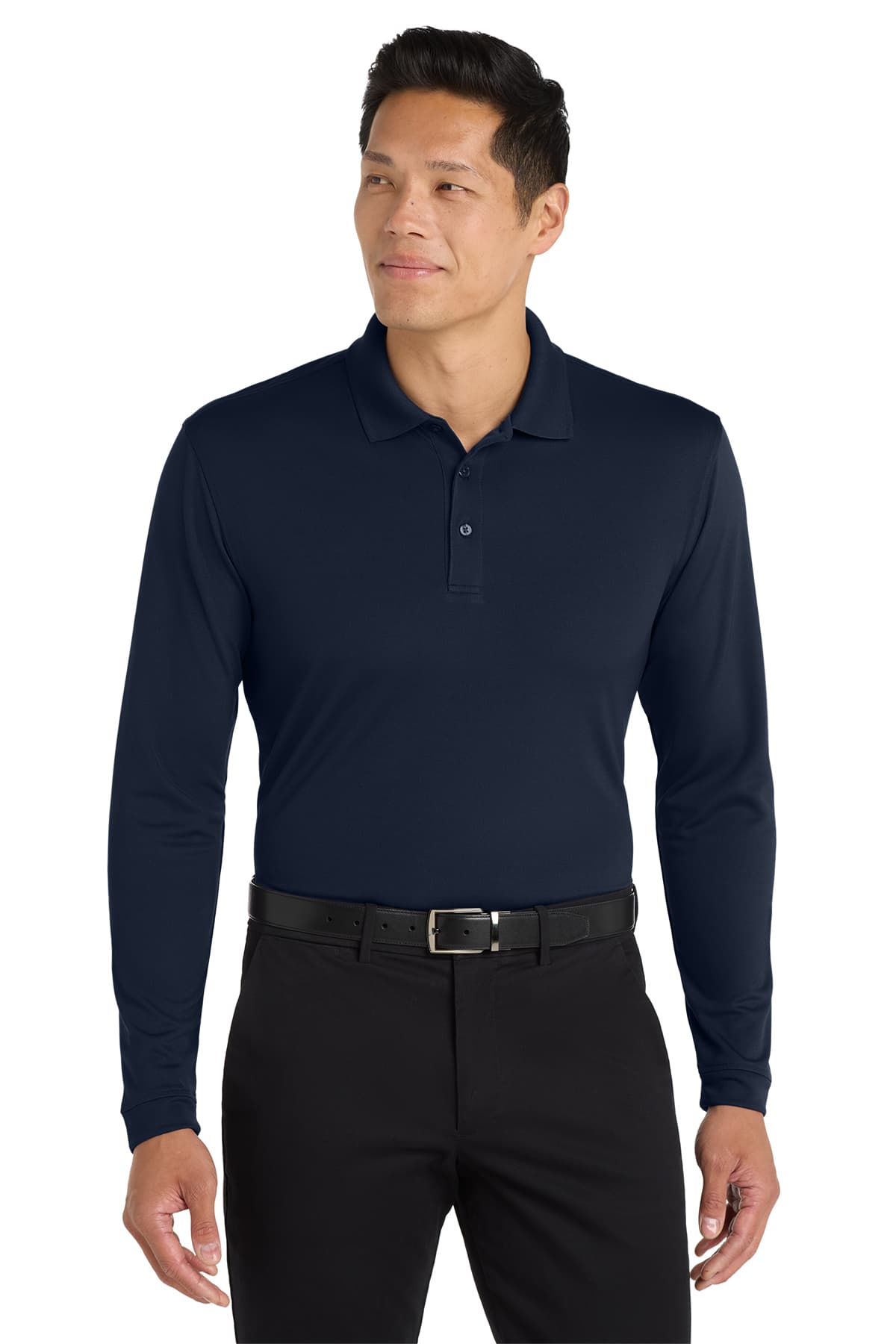 Port Authority Dry Zone UV Micro-Mesh Long Sleeve Polo
