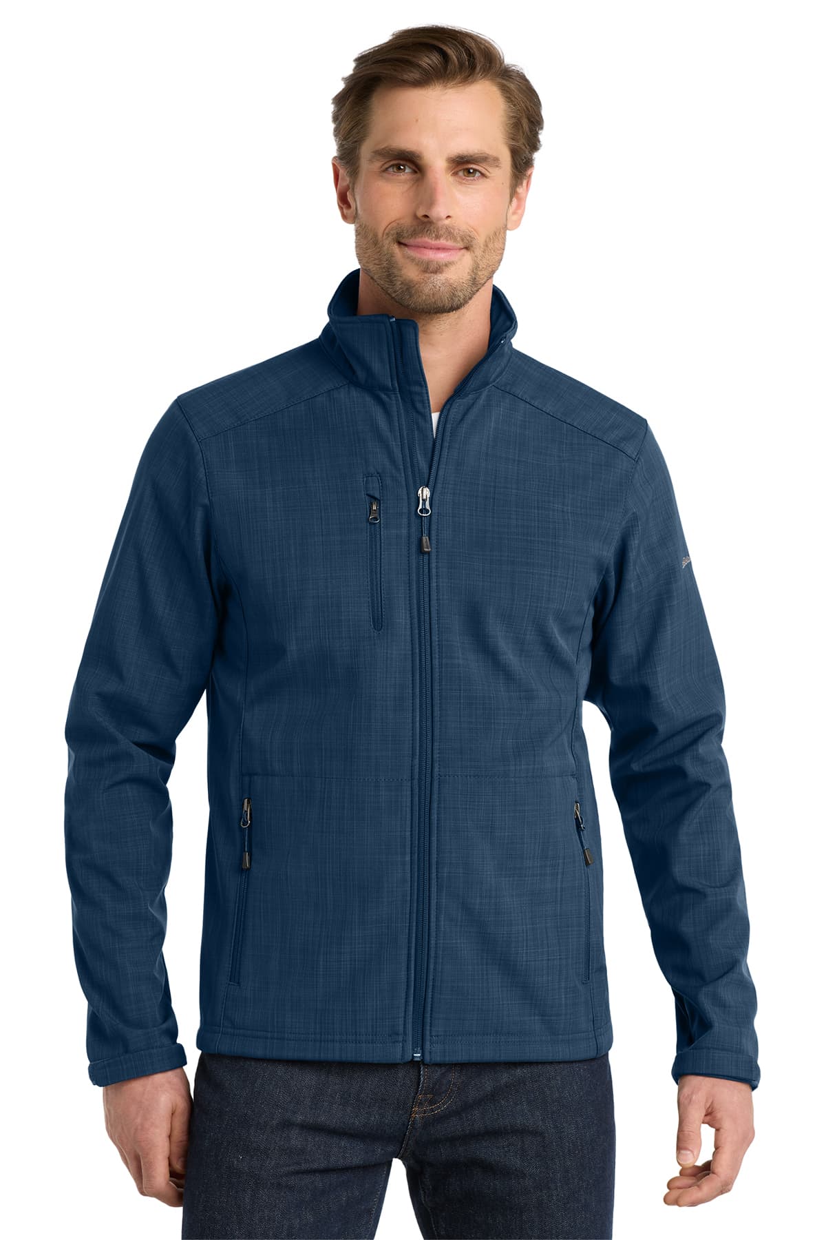 Eddie Bauer Shaded Crosshatch Soft Shell Jacket