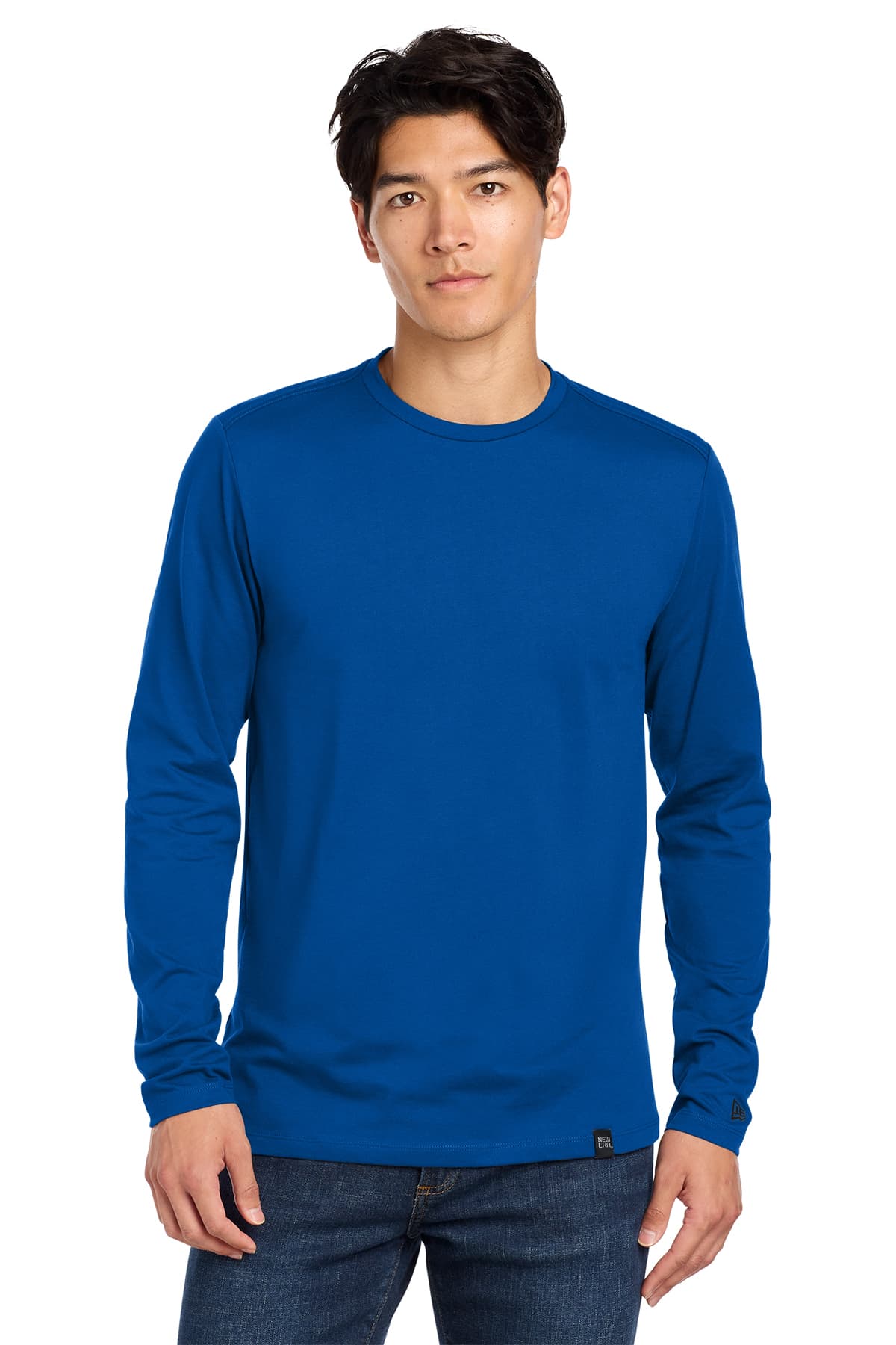New Era Heritage Blend Long Sleeve Crew Tee