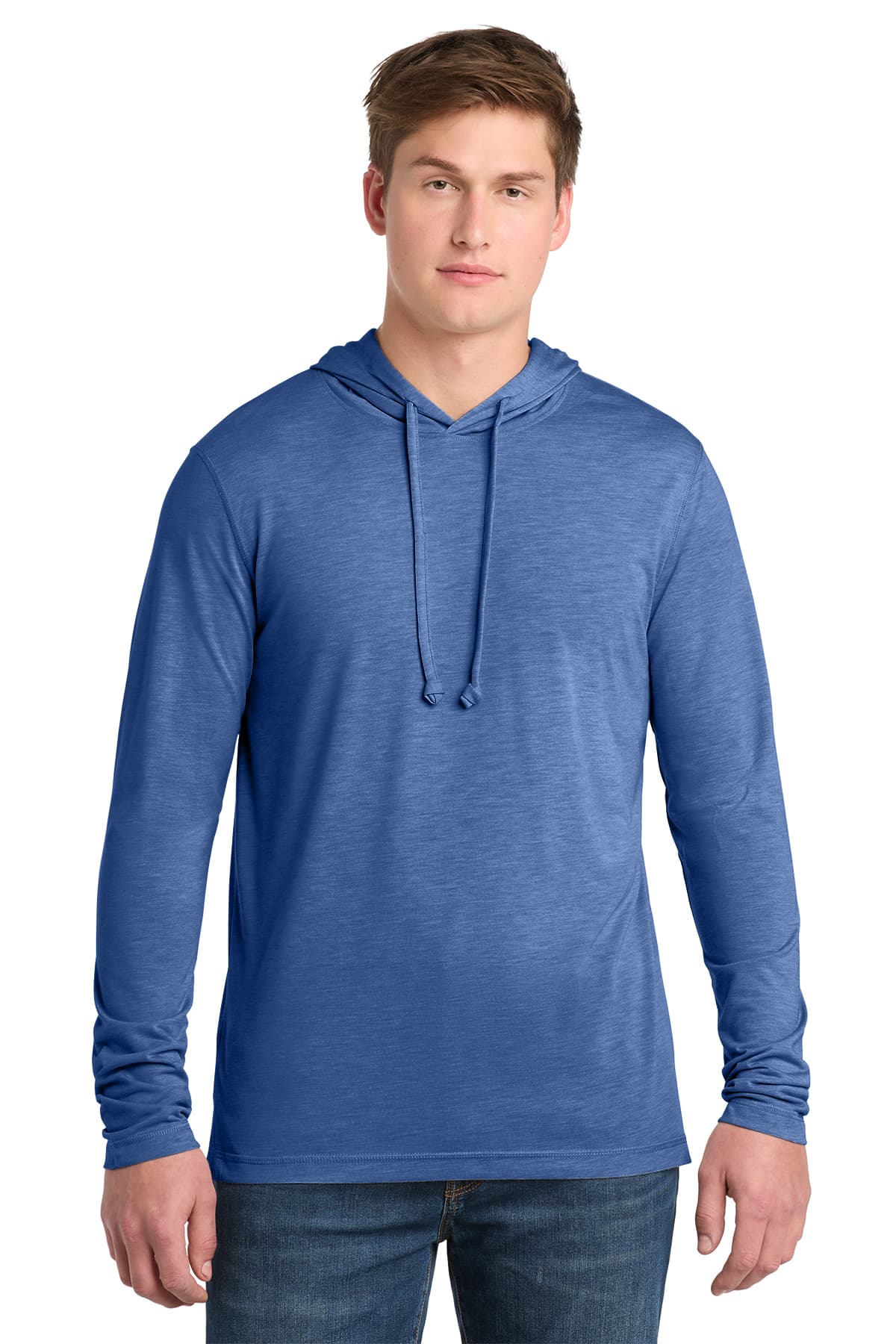 Sport-Tek PosiCharge Tri-Blend Wicking Long Sleeve Hoodie