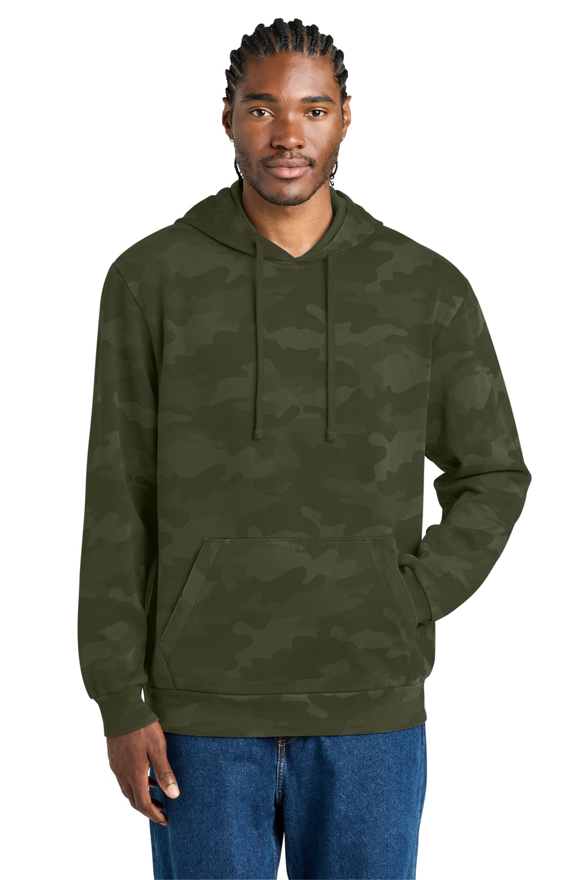 District Wash Camo Fleece Hoodie