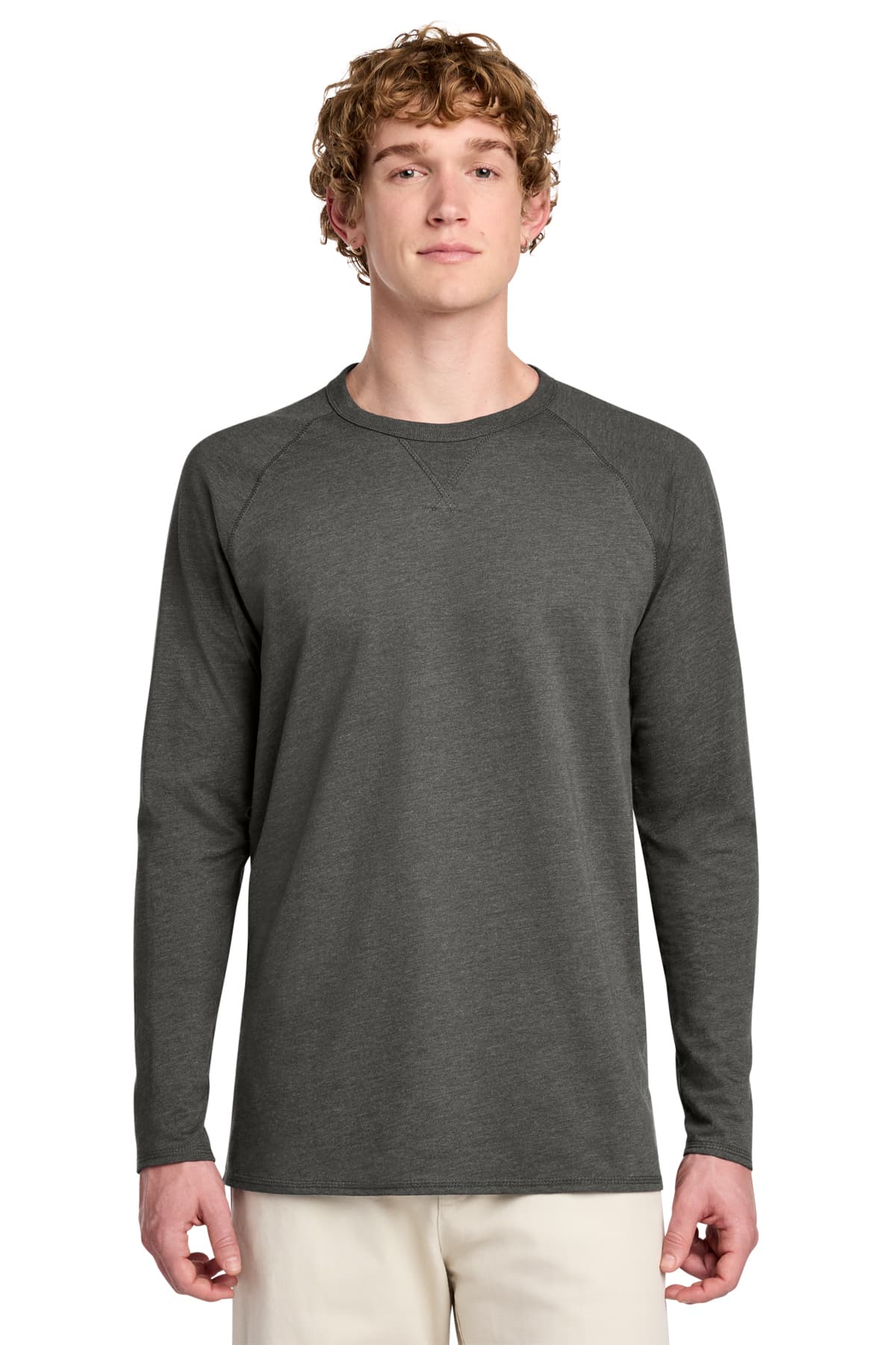 District Featherweight French Terry Long Sleeve Crewneck