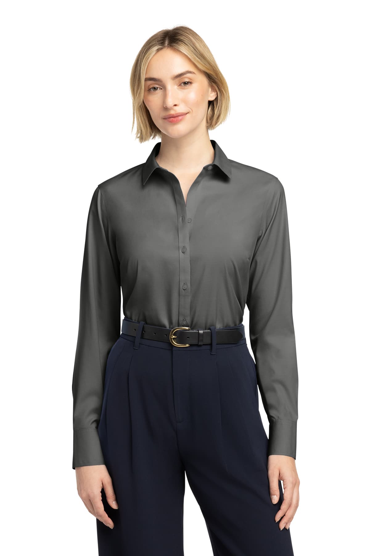 Brooks Brothers Women’s Wrinkle-Free Stretch Pinpoint Shirt