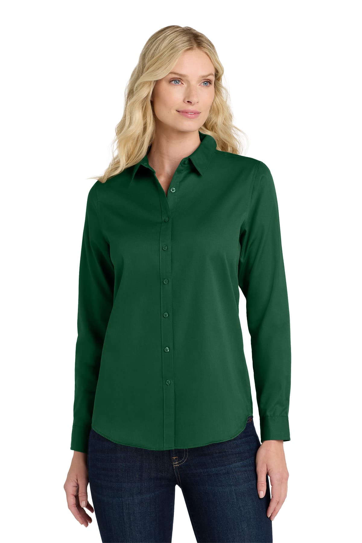 Port Authority Women's Long Sleeve superPro React