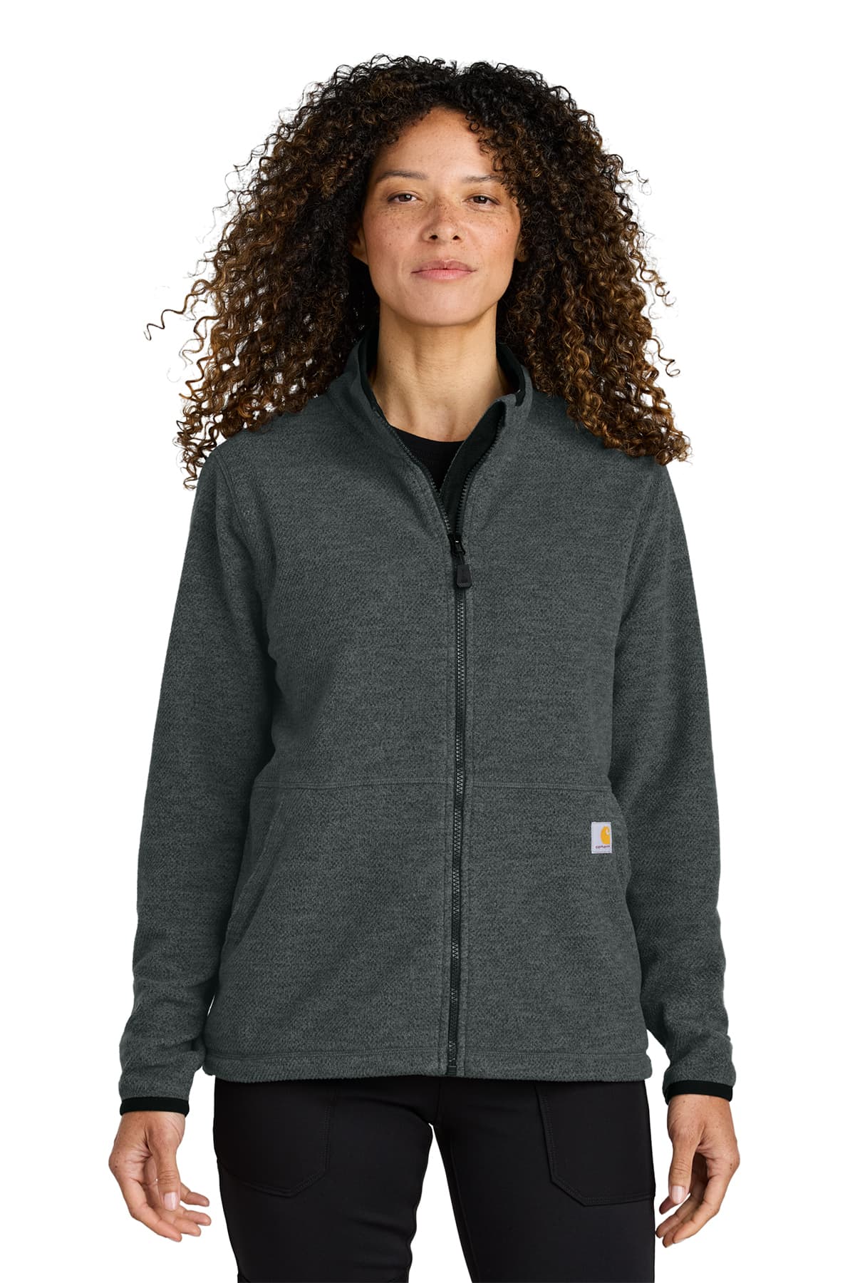 Carhartt Women’s Textured Full-Zip Fleece Jacket