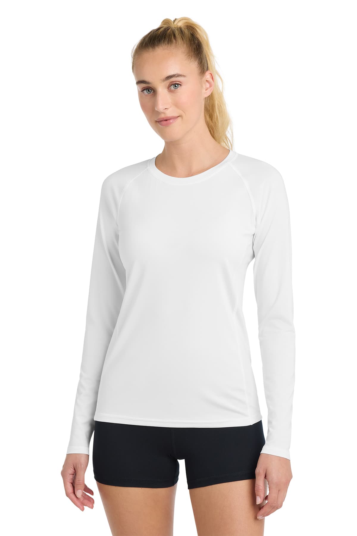 Sport-Tek Women's Long Sleeve Rashguard Tee