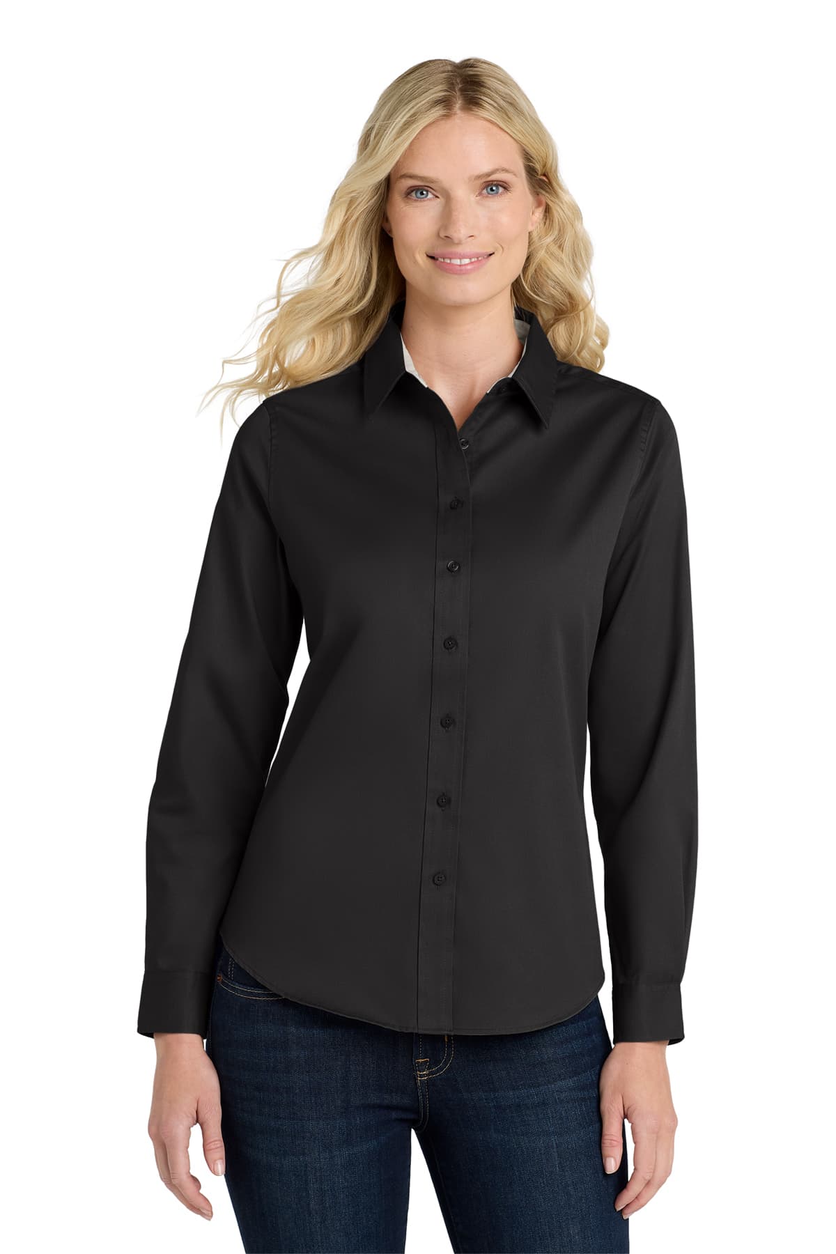 Port Authority Women's Long Sleeve Easy Care Shirt