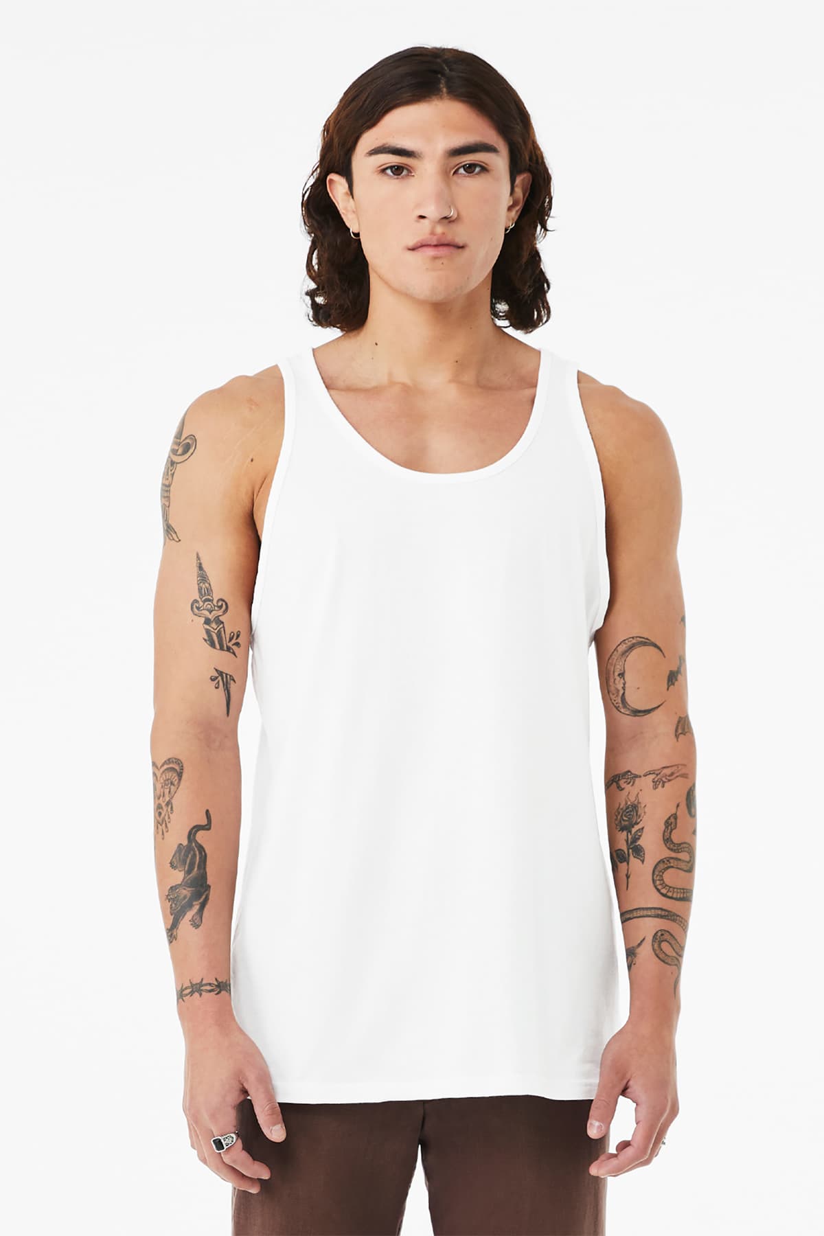 BELLA+CANVAS Unisex Heather CVC Tank