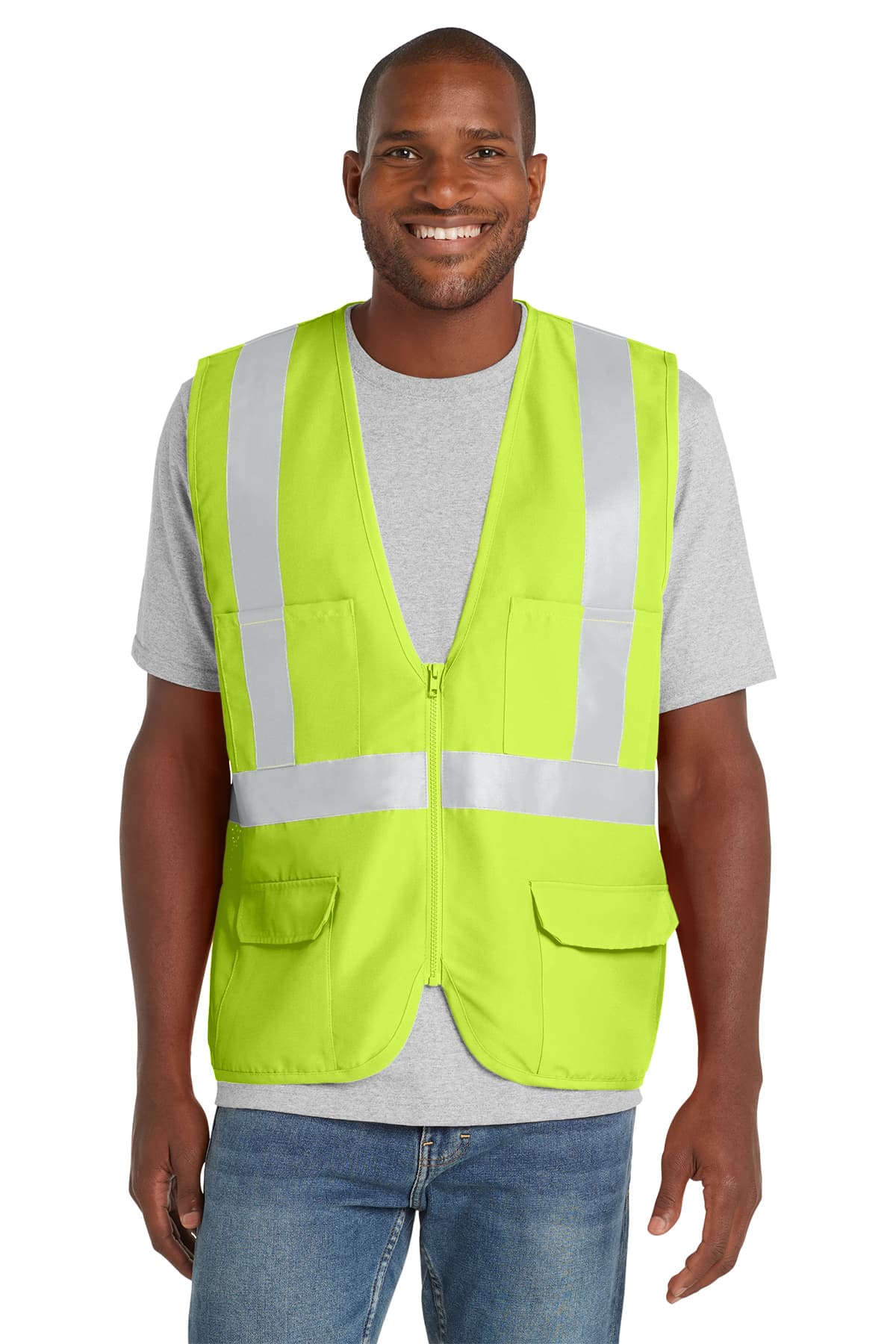 CornerStone ANSI 107 Class 2 Mesh Back Safety Vest