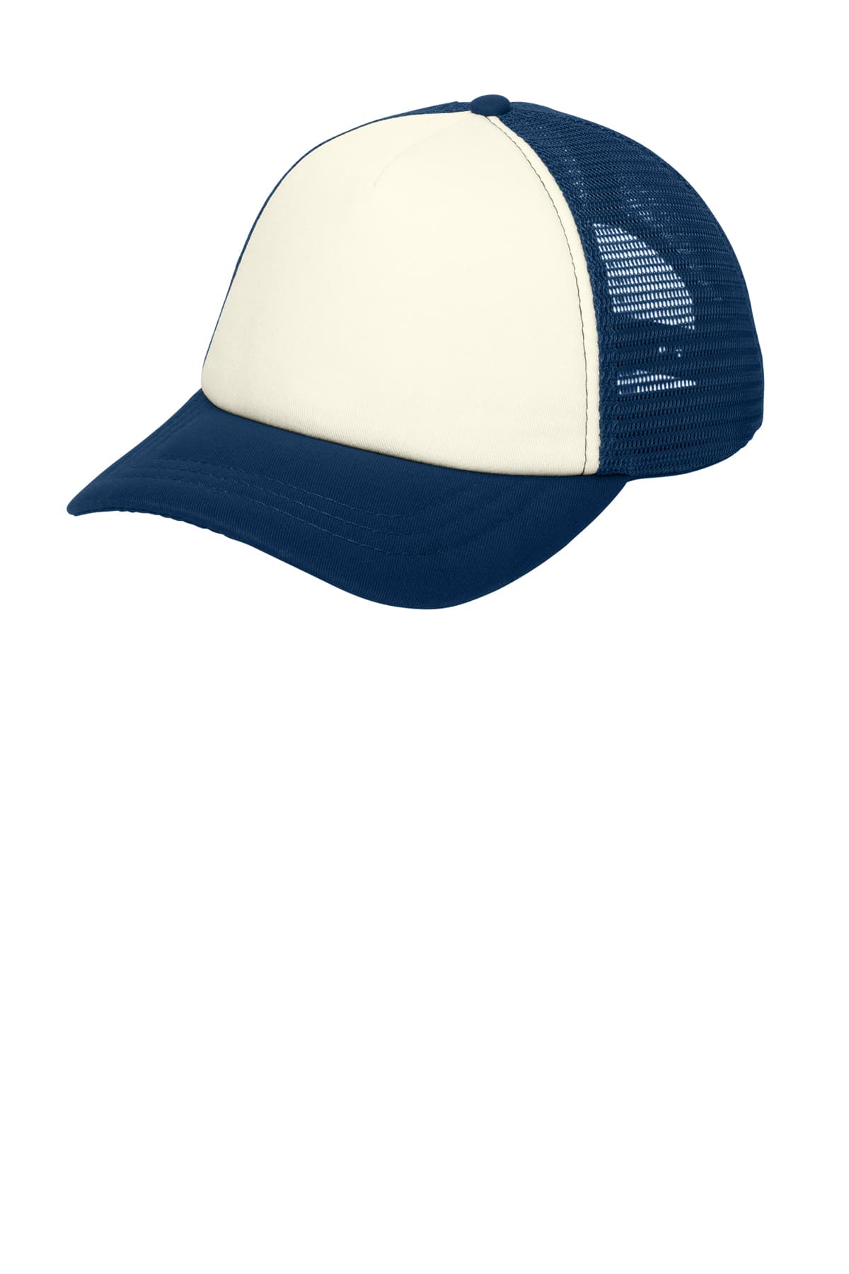 Port Authority 5-Panel Twill Foam Trucker Cap