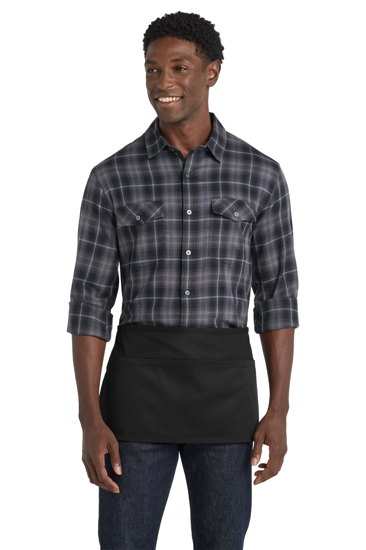 Port Authority Easy Care Reversible Waist Apron with Stain Release