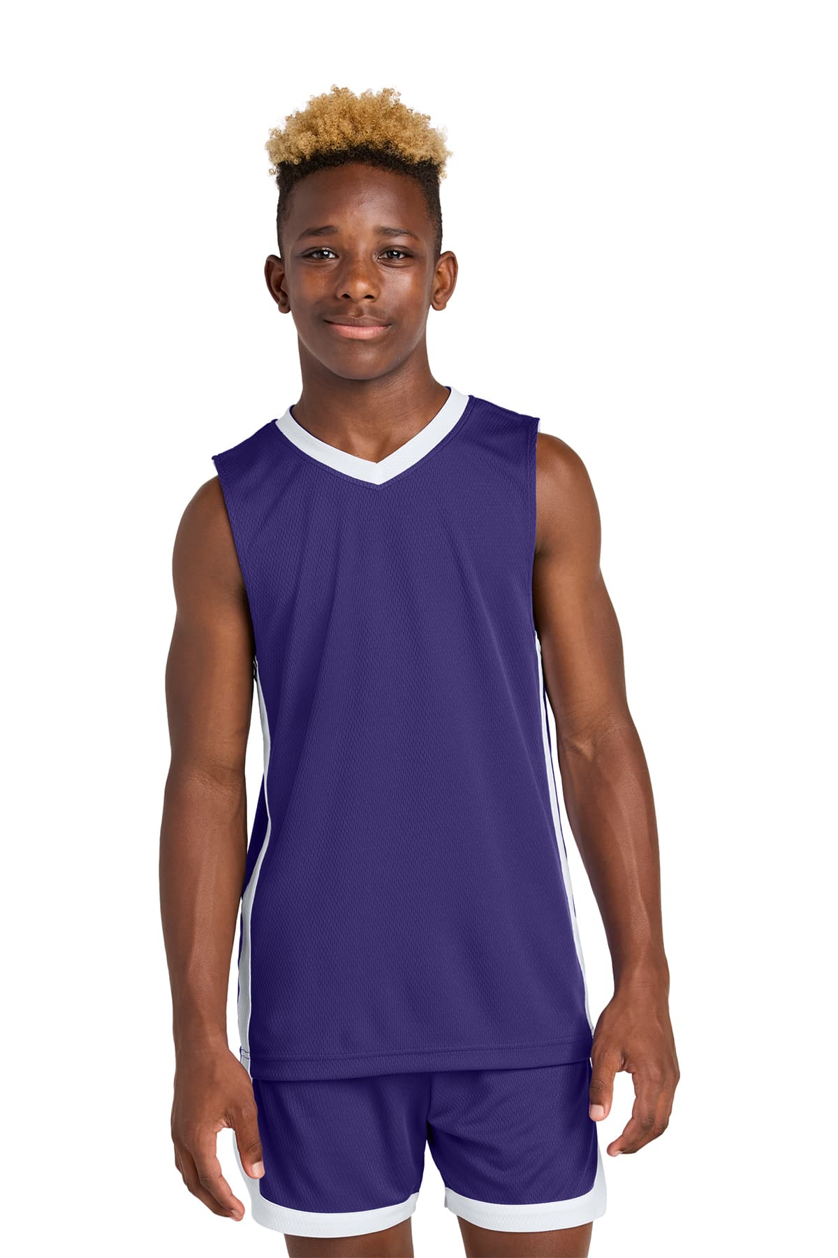Sport-Tek Youth Rival Basketball Rev Jersey