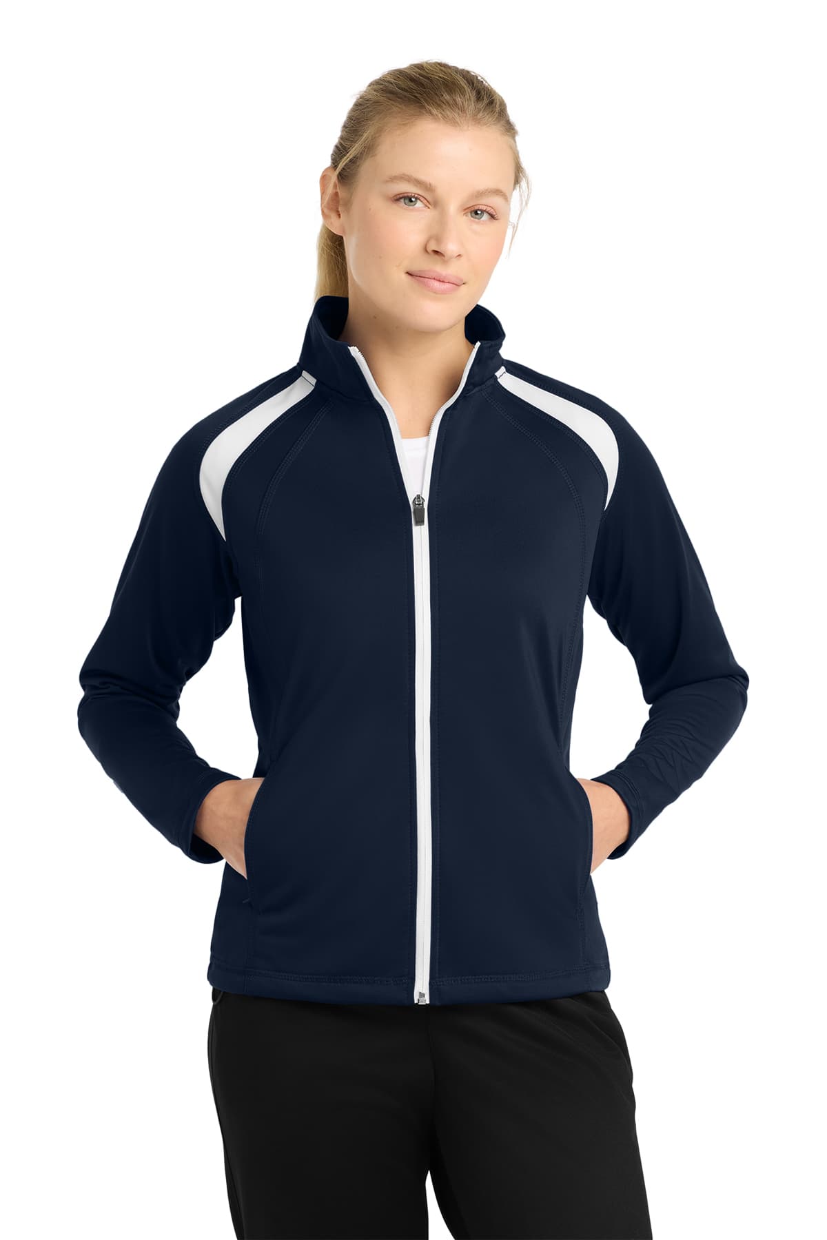 Sport-Tek Women's Tricot Track Jacket