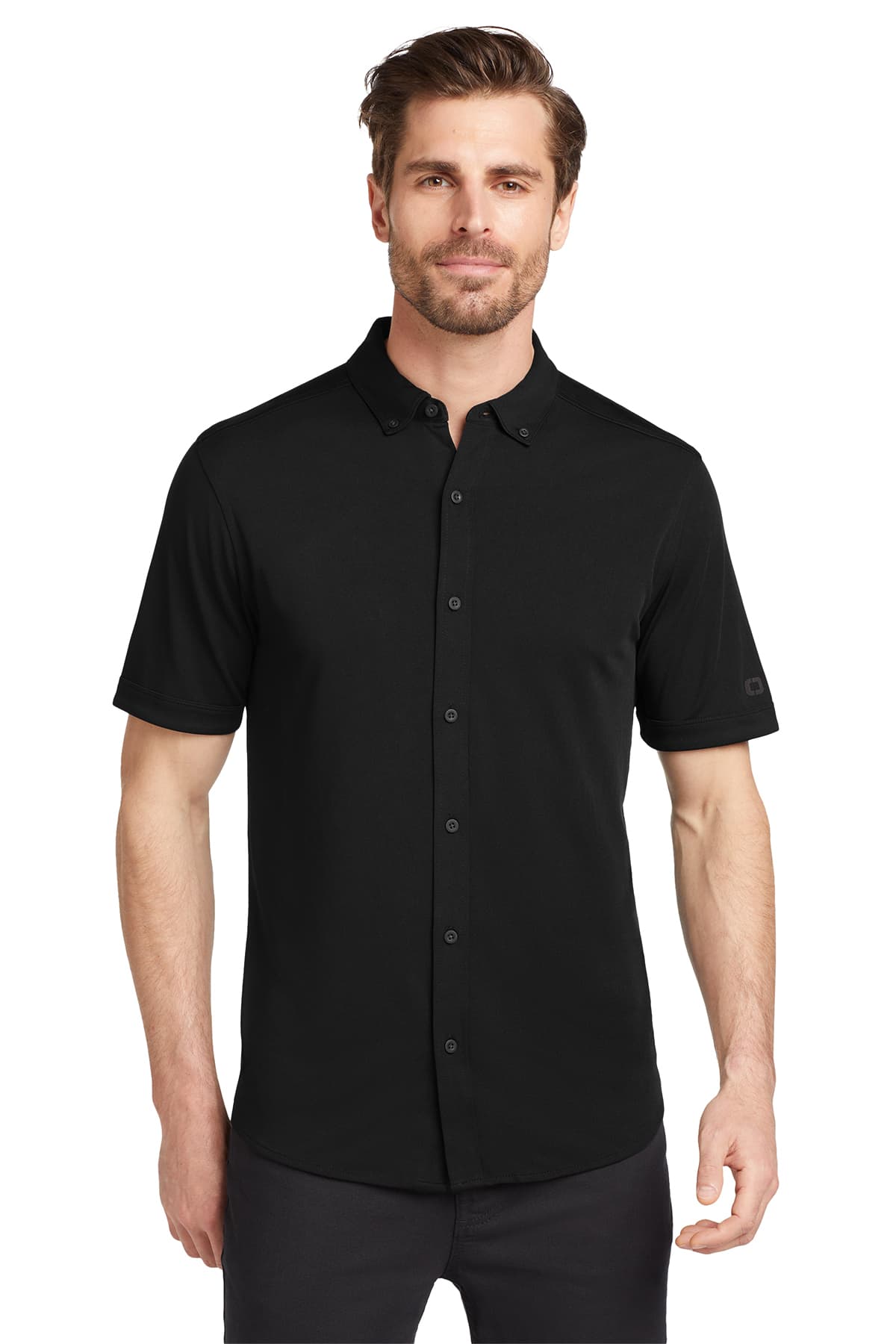 OGIO Gravitate Full-Button Polo