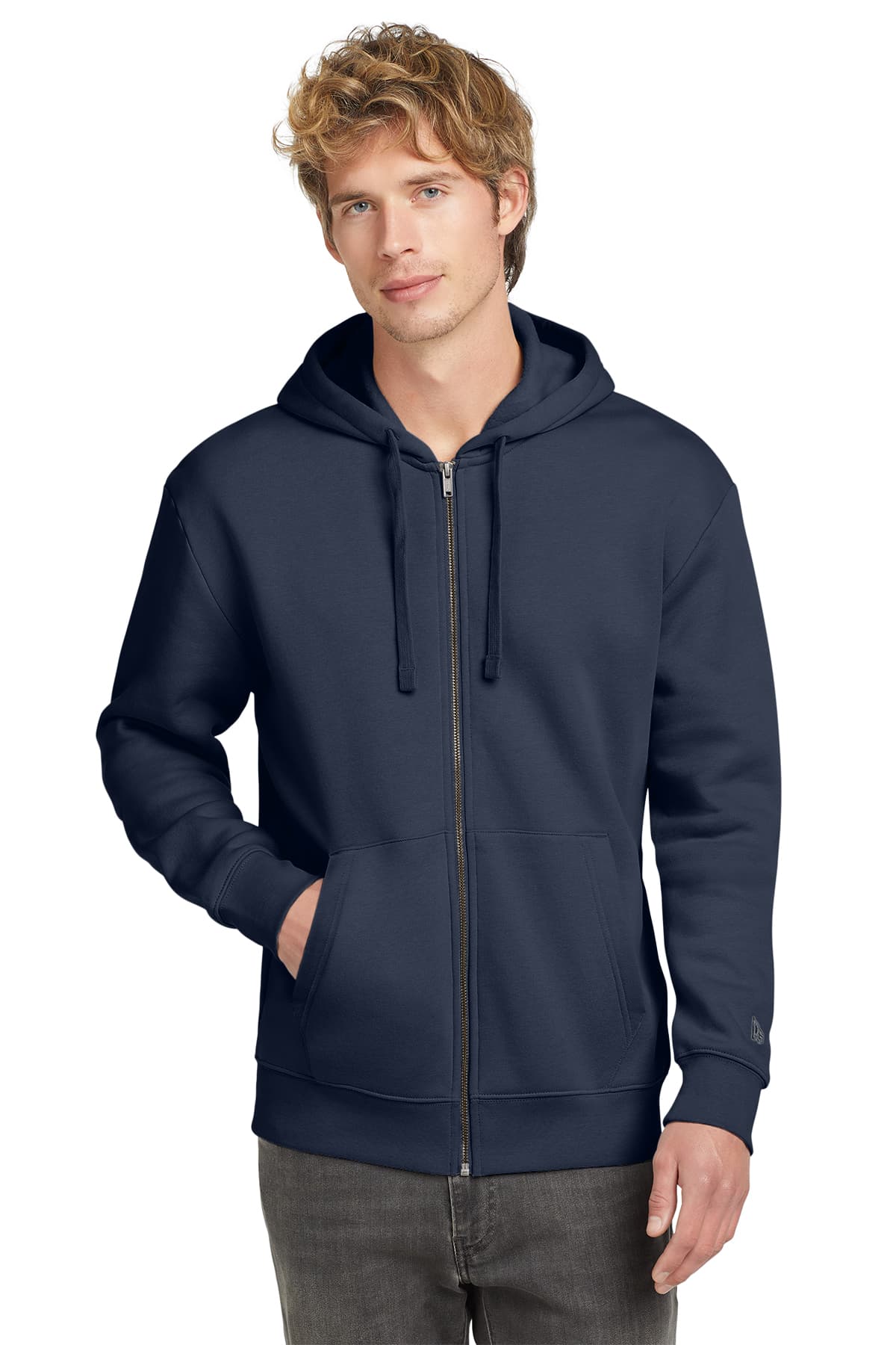 New Era Heritage Fleece Full-Zip Hoodie